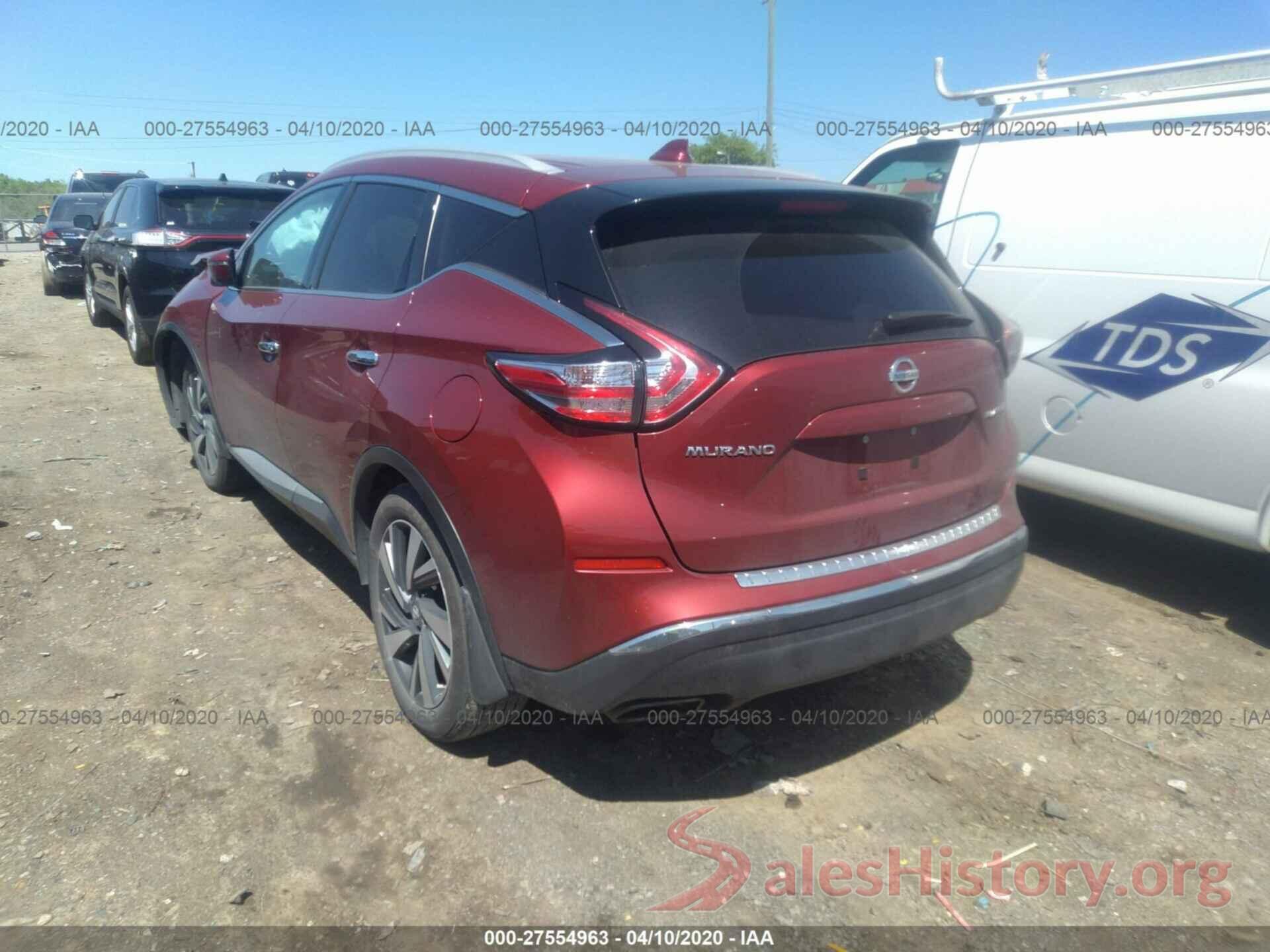 5N1AZ2MG8JN126023 2018 NISSAN MURANO