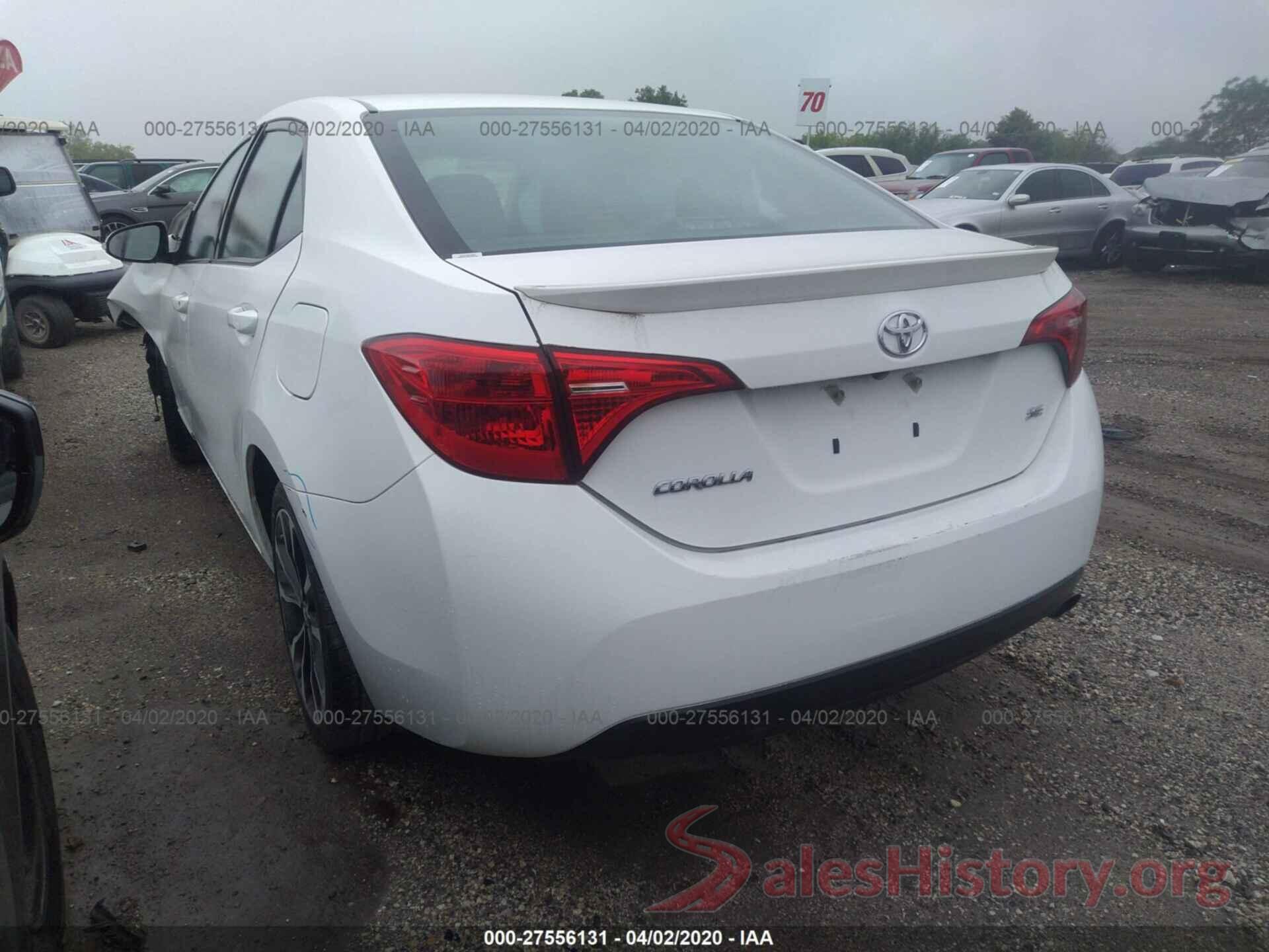 5YFBURHE8HP658779 2017 TOYOTA COROLLA