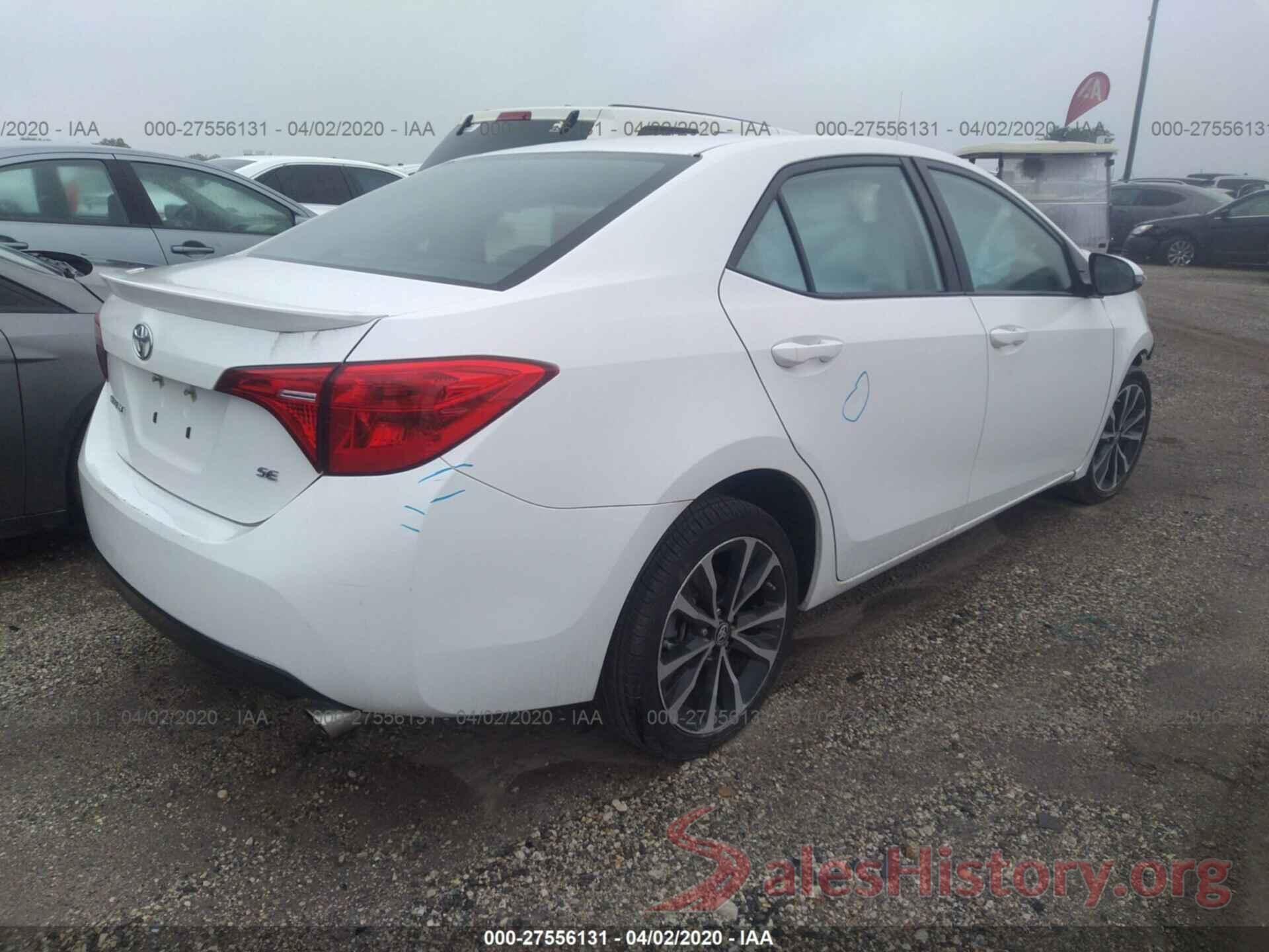 5YFBURHE8HP658779 2017 TOYOTA COROLLA