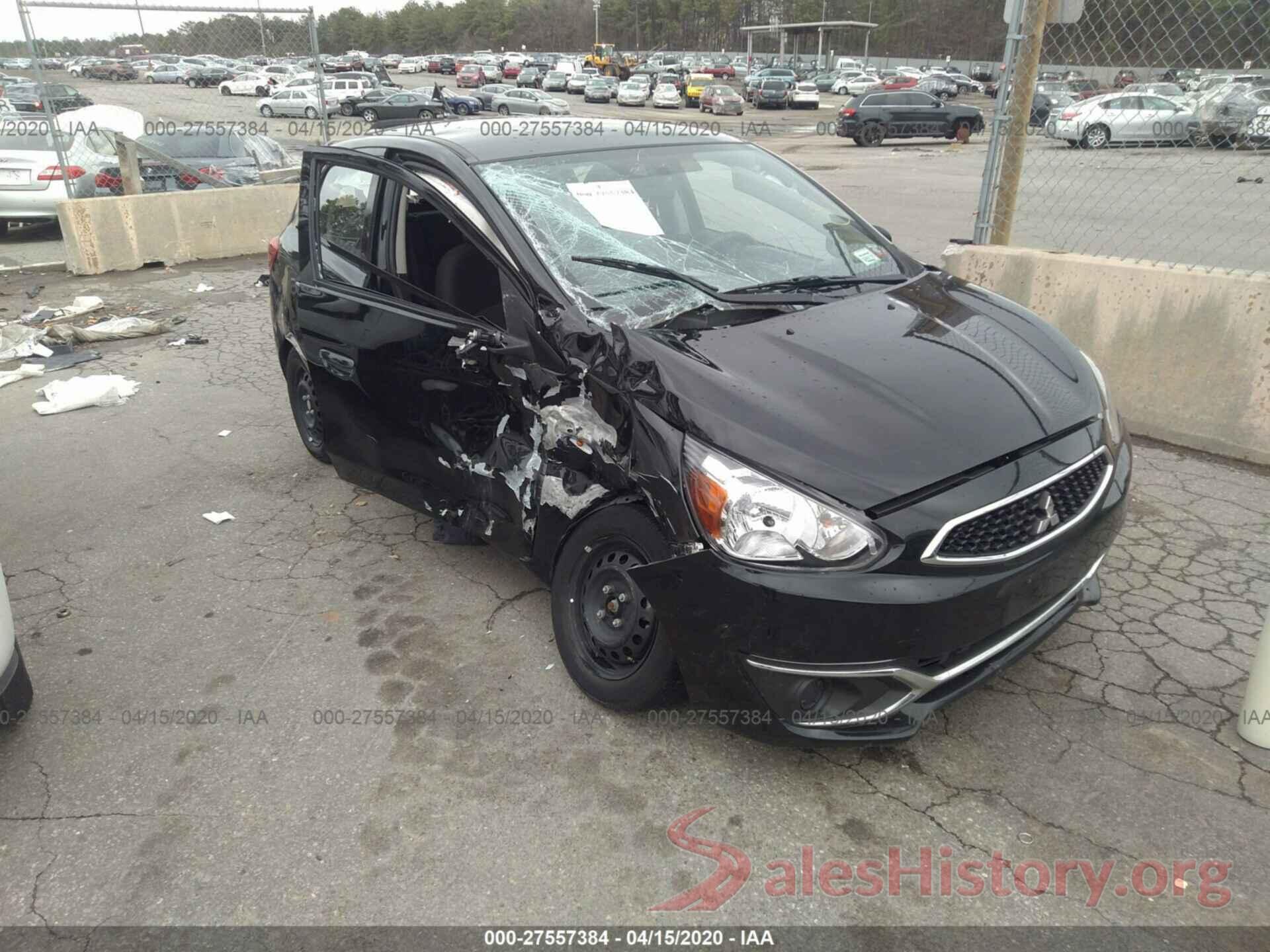 ML32A3HJ0KH015853 2019 MITSUBISHI MIRAGE