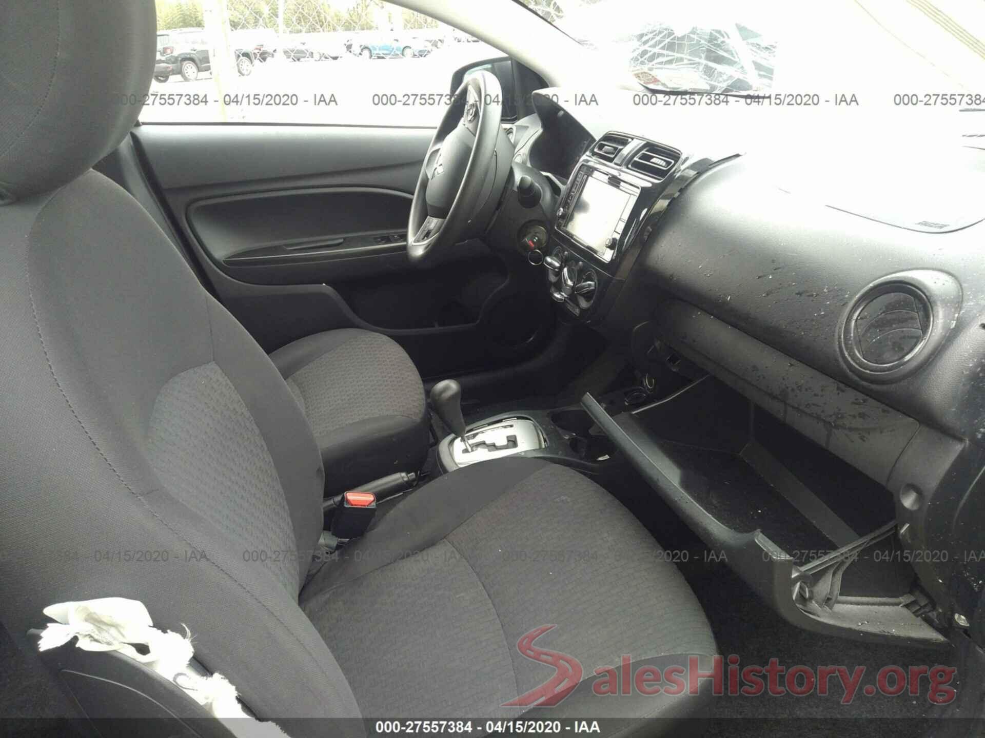 ML32A3HJ0KH015853 2019 MITSUBISHI MIRAGE