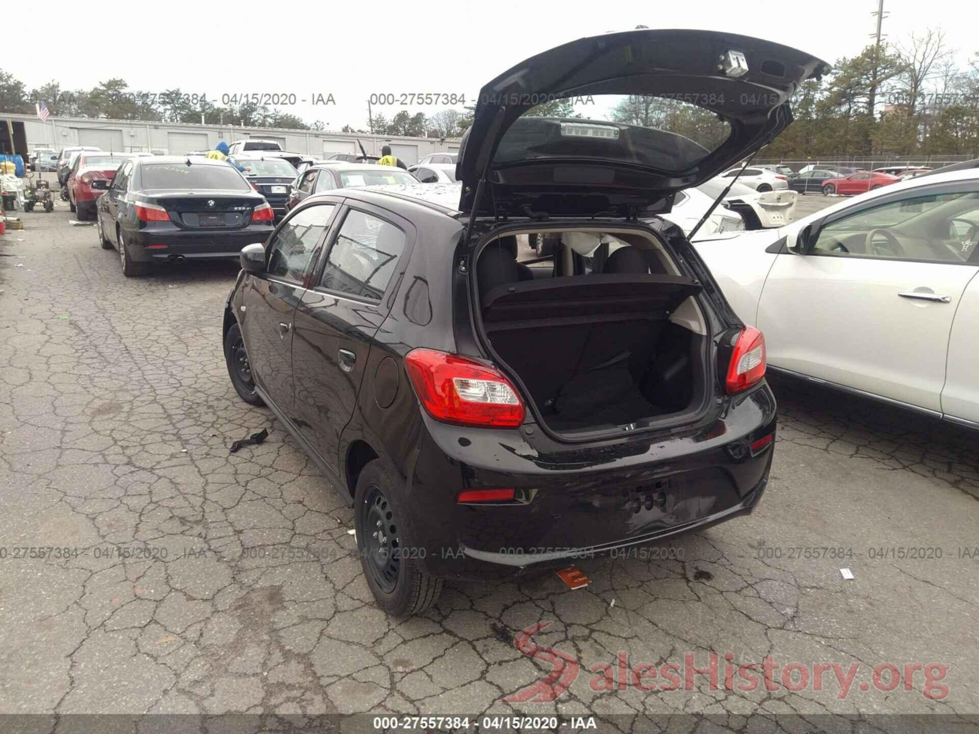 ML32A3HJ0KH015853 2019 MITSUBISHI MIRAGE