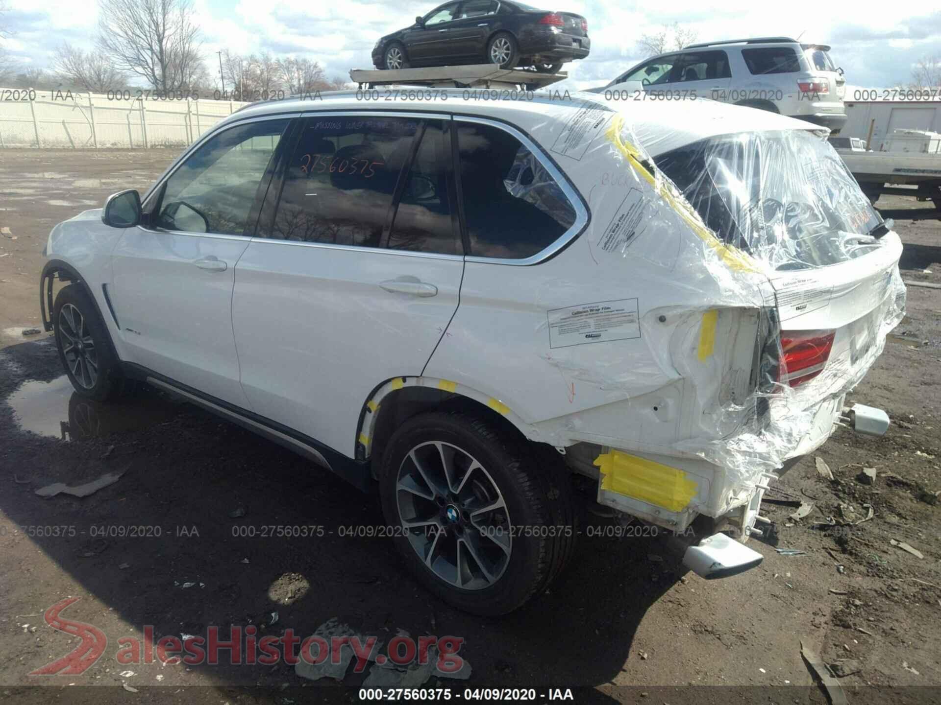 2018 BMW X5 VIN 5UXKR0C57J0X88880, driver side view