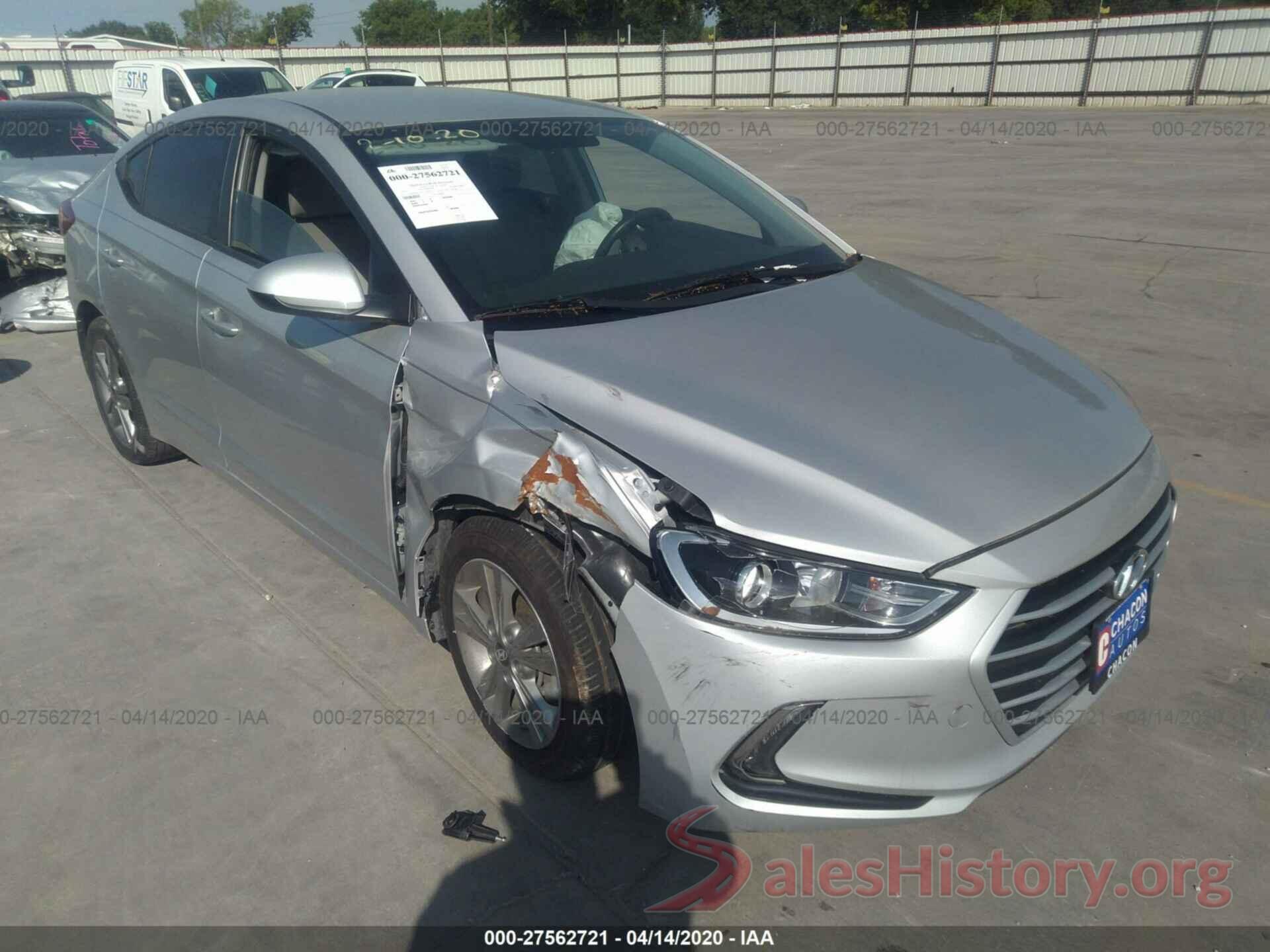 KMHD84LF1HU179859 2017 HYUNDAI ELANTRA