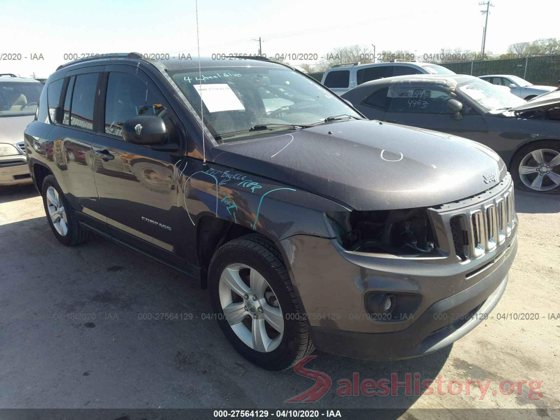 1C4NJDBB1GD520462 2016 JEEP COMPASS