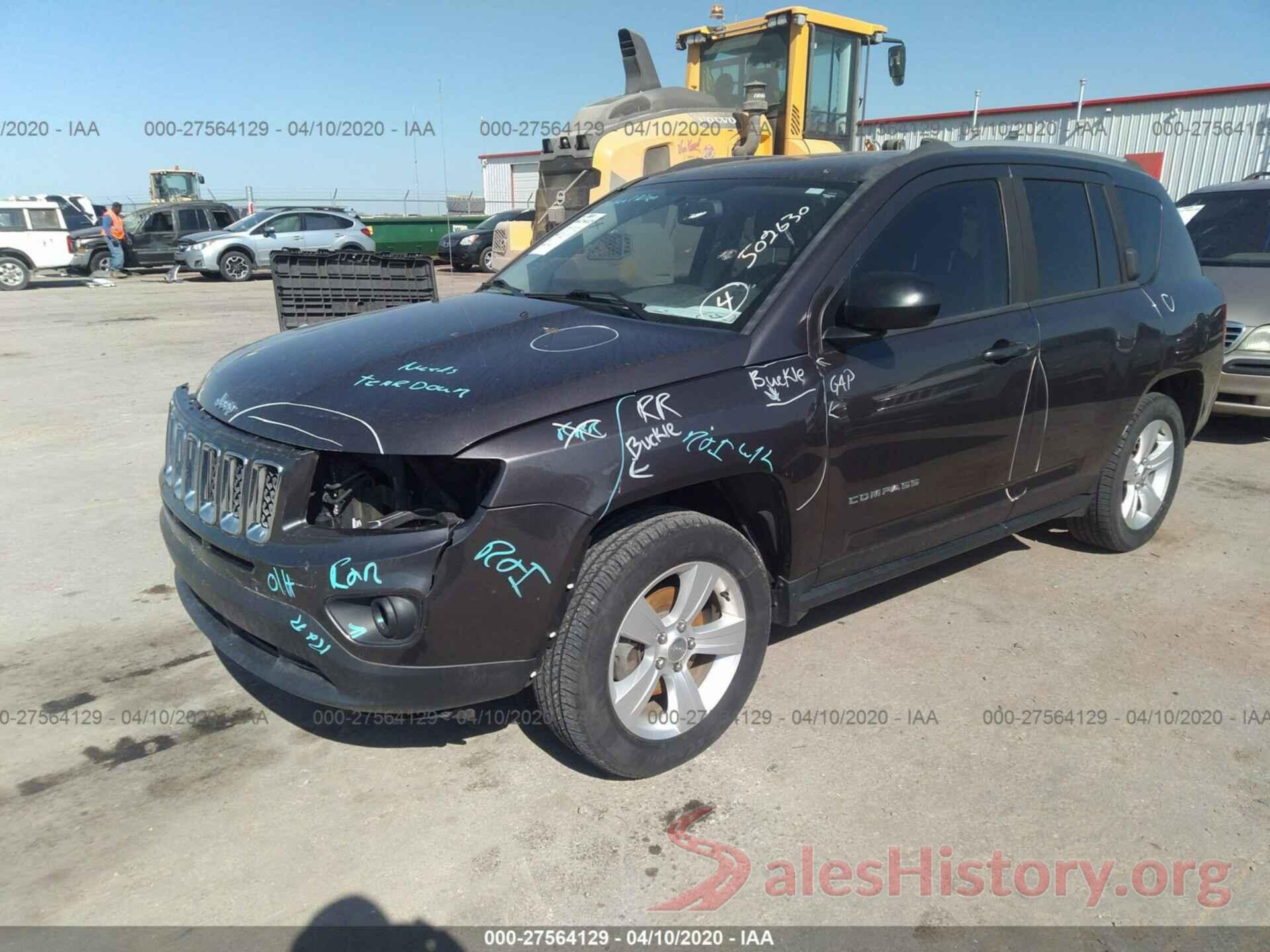 1C4NJDBB1GD520462 2016 JEEP COMPASS