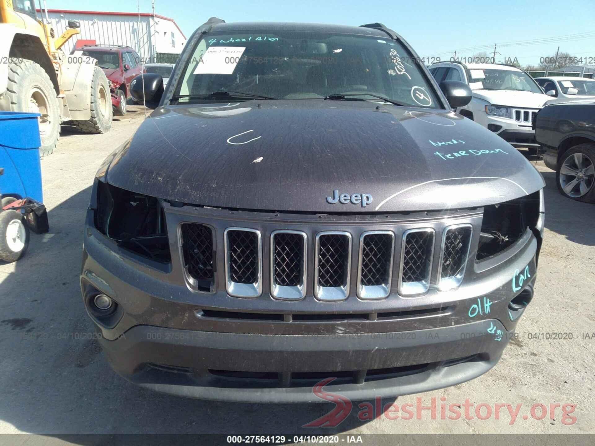 1C4NJDBB1GD520462 2016 JEEP COMPASS