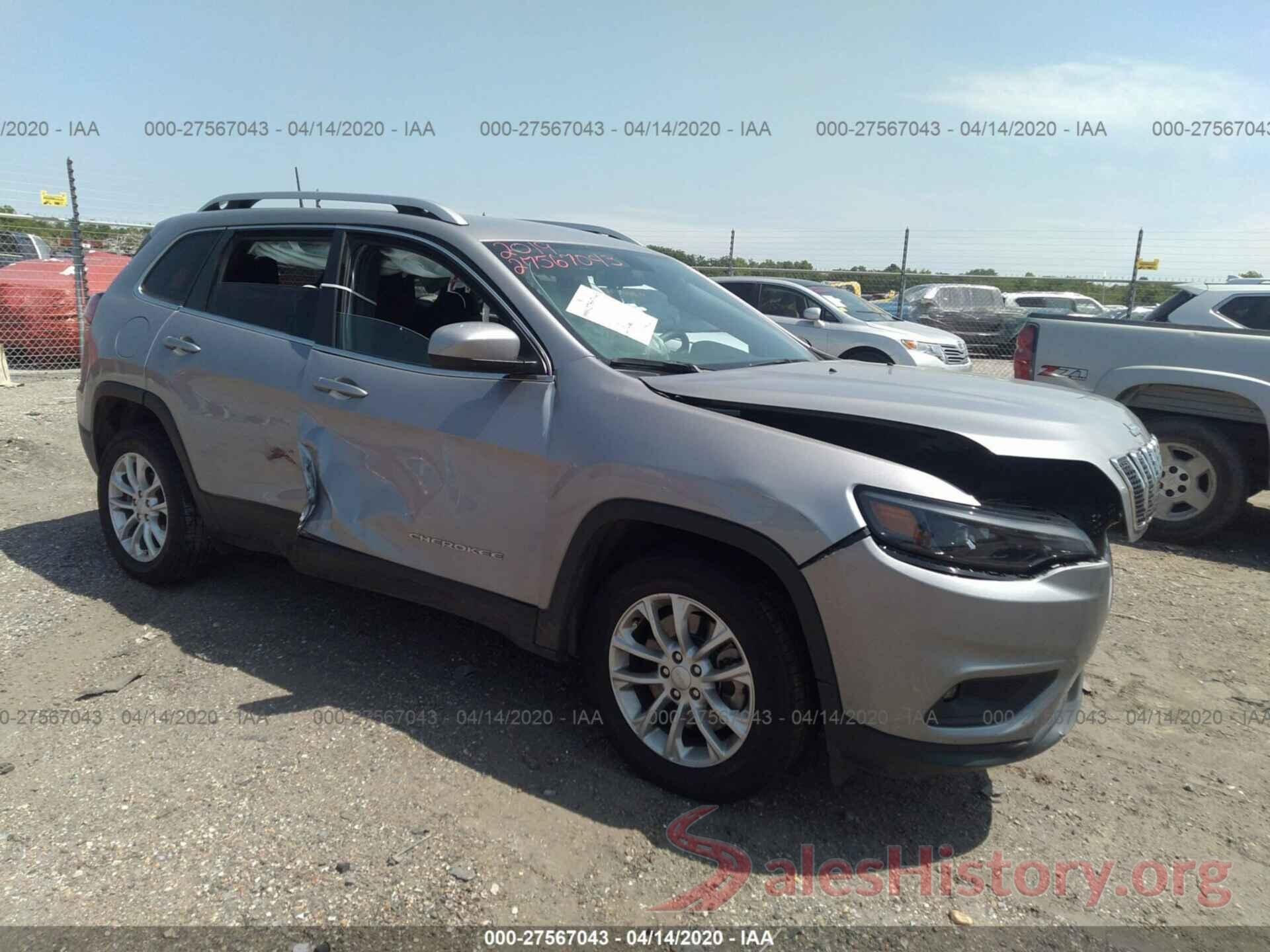 1C4PJLCB1KD474013 2019 JEEP CHEROKEE