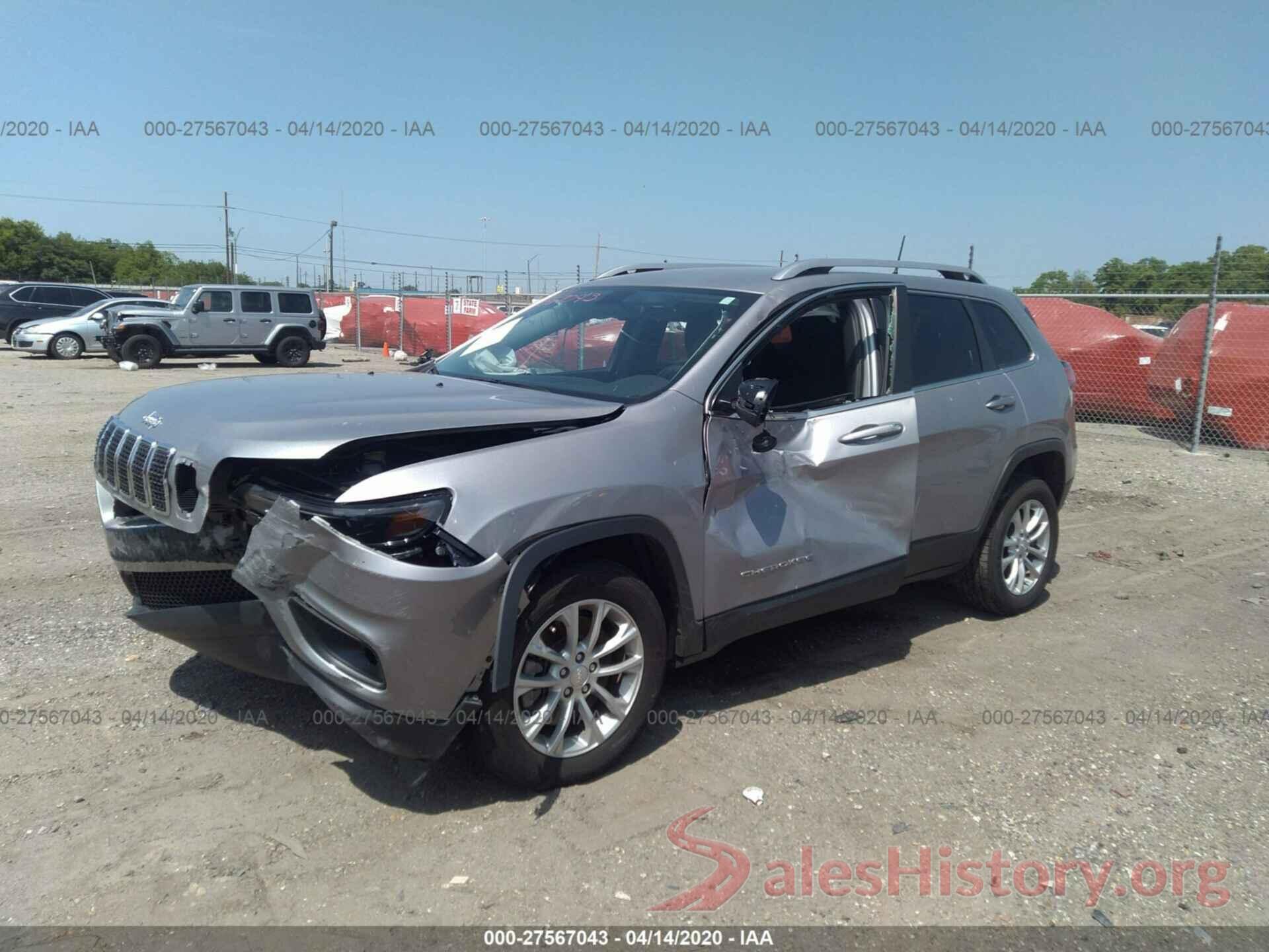 1C4PJLCB1KD474013 2019 JEEP CHEROKEE