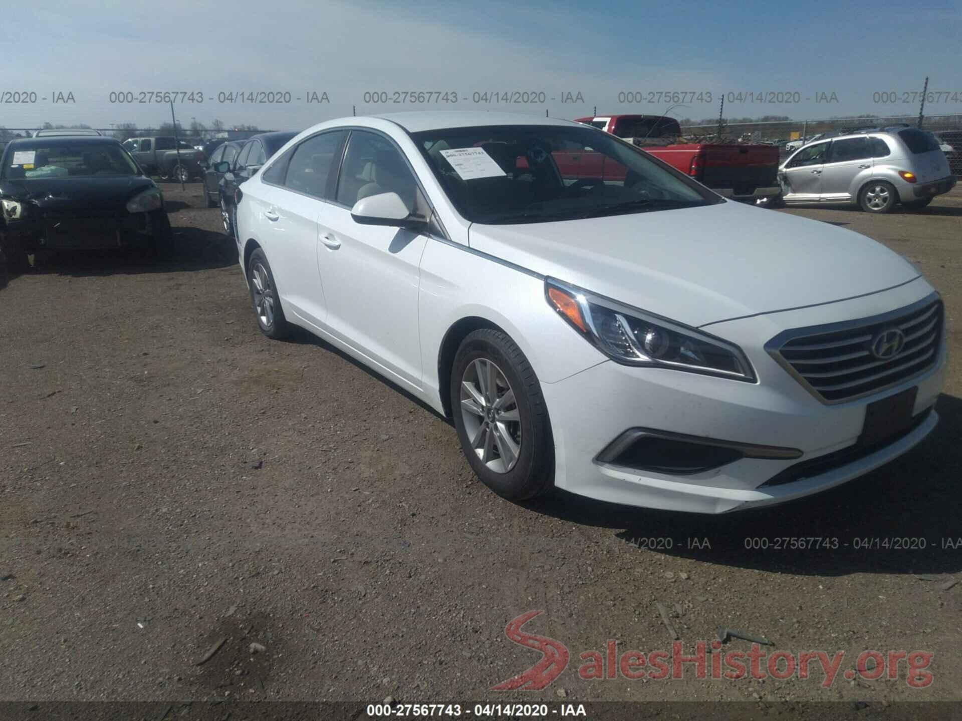 5NPE24AFXGH399409 2016 HYUNDAI SONATA