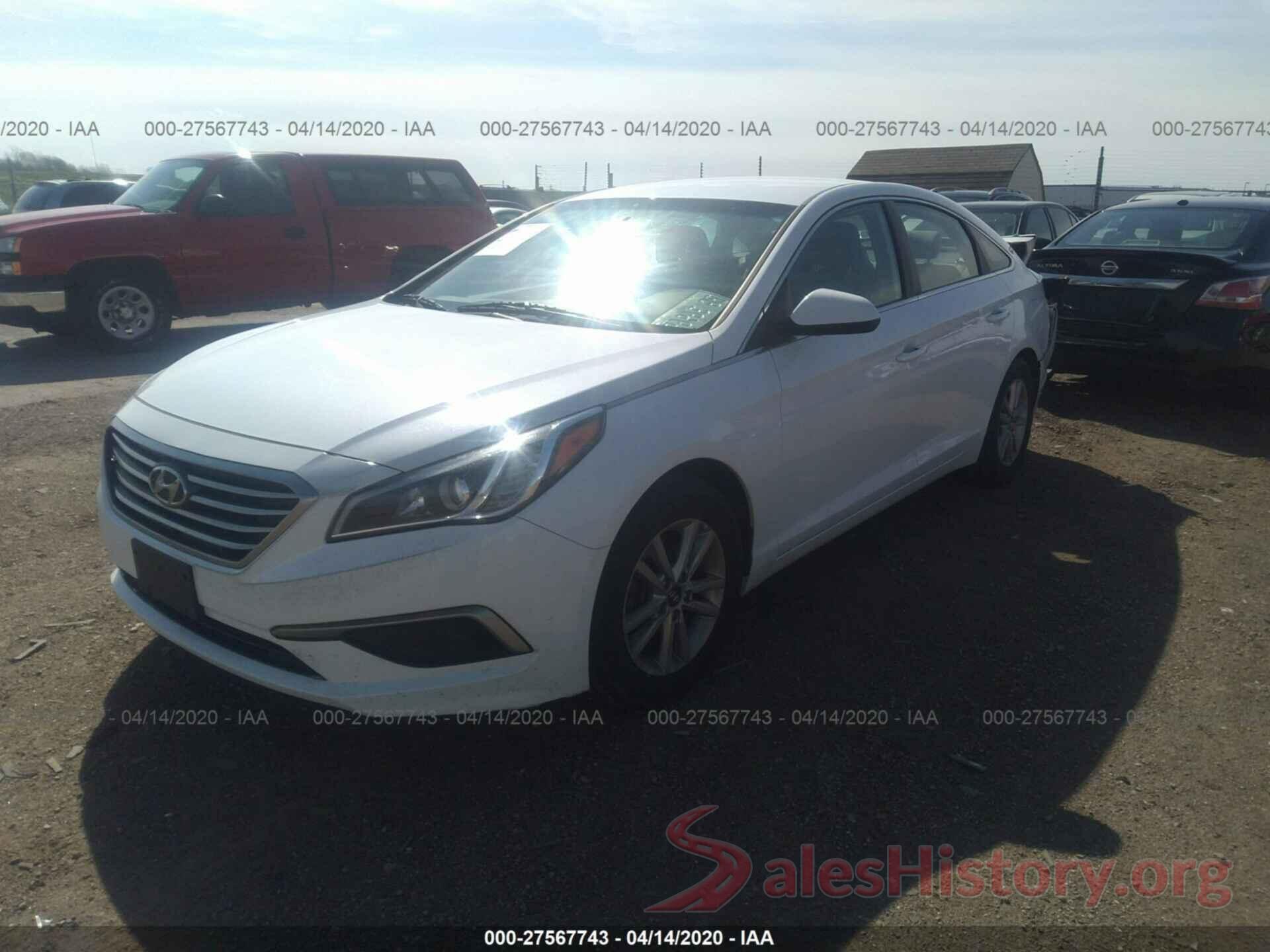 5NPE24AFXGH399409 2016 HYUNDAI SONATA