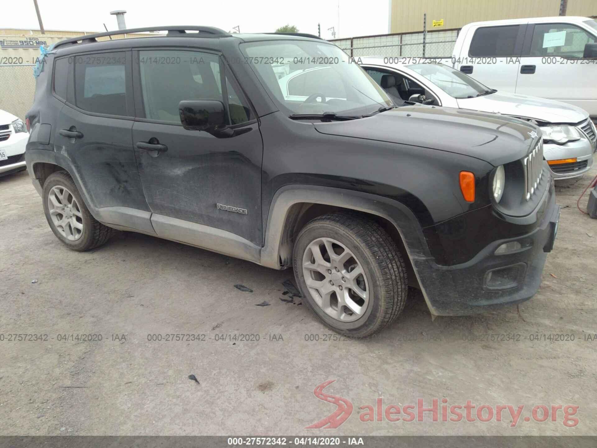 ZACCJABT3GPD59080 2016 JEEP RENEGADE