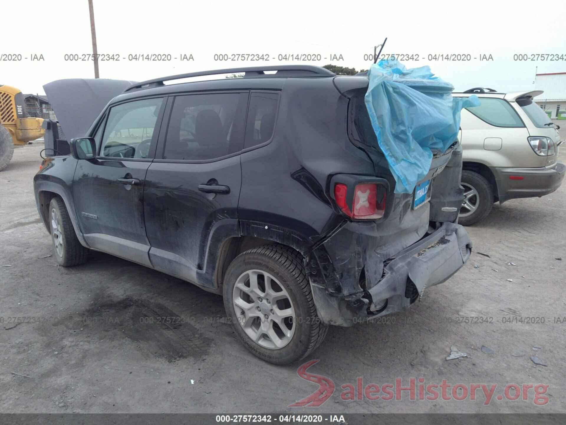 ZACCJABT3GPD59080 2016 JEEP RENEGADE