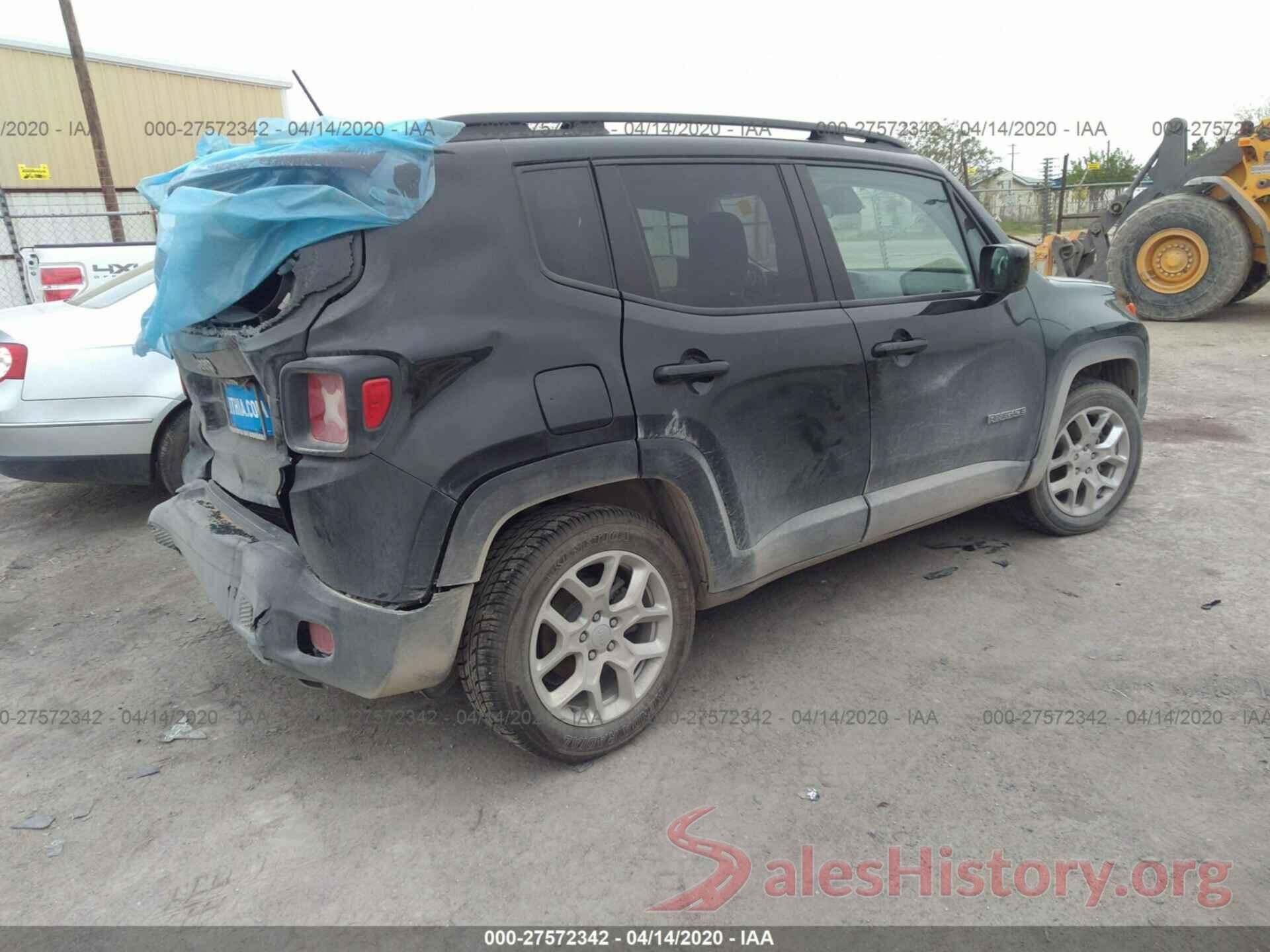 ZACCJABT3GPD59080 2016 JEEP RENEGADE