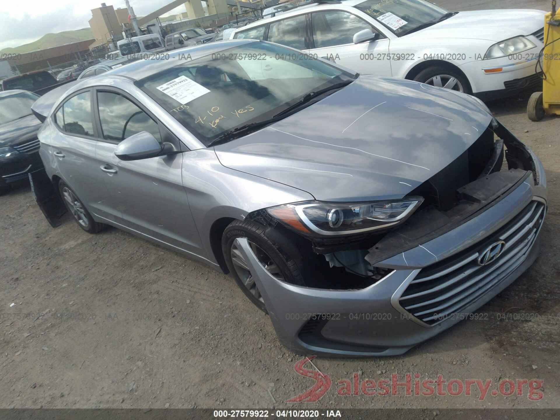 5NPD84LF8HH018052 2017 HYUNDAI ELANTRA