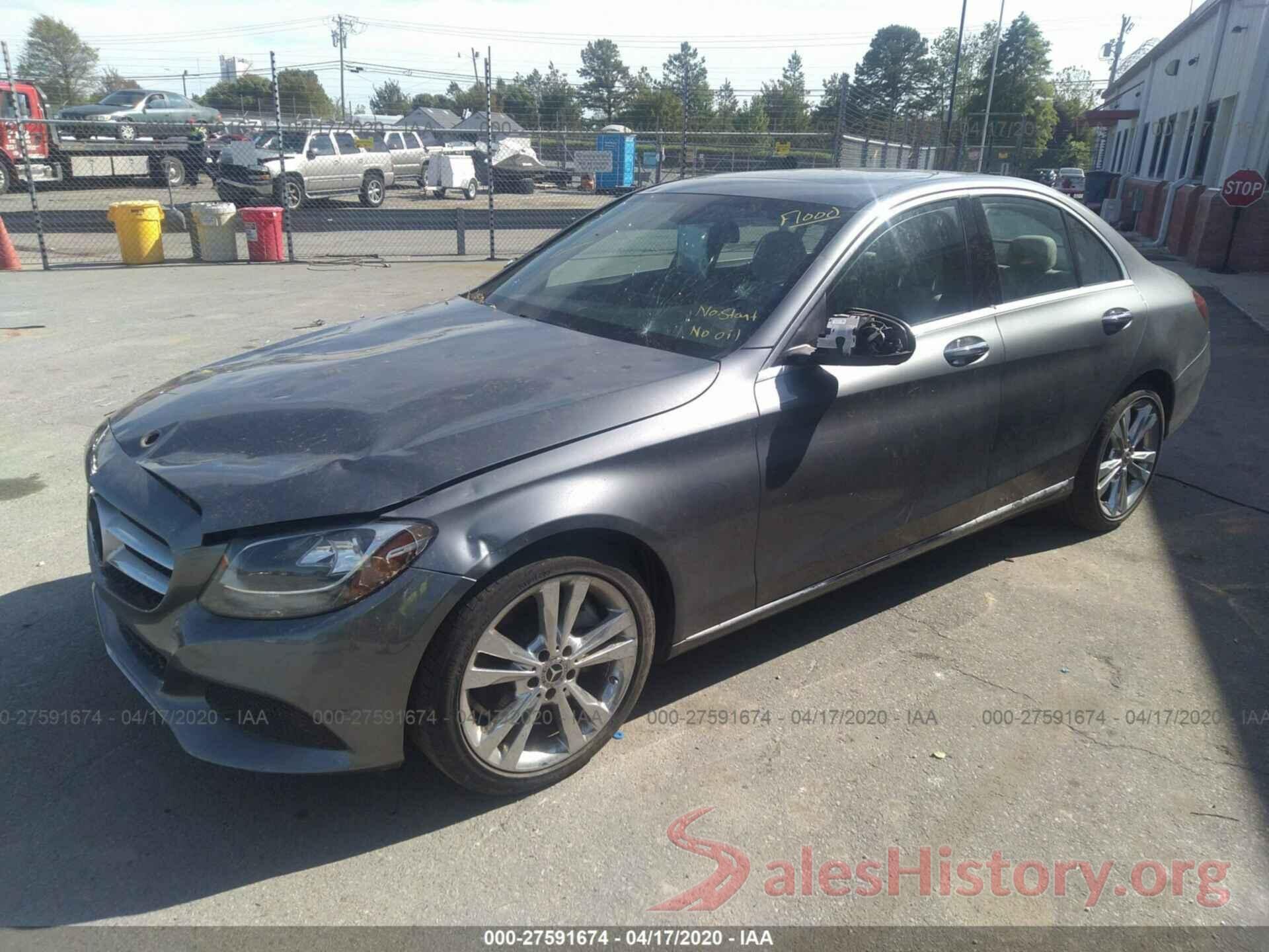 55SWF4JB4JU236989 2018 MERCEDES-BENZ C