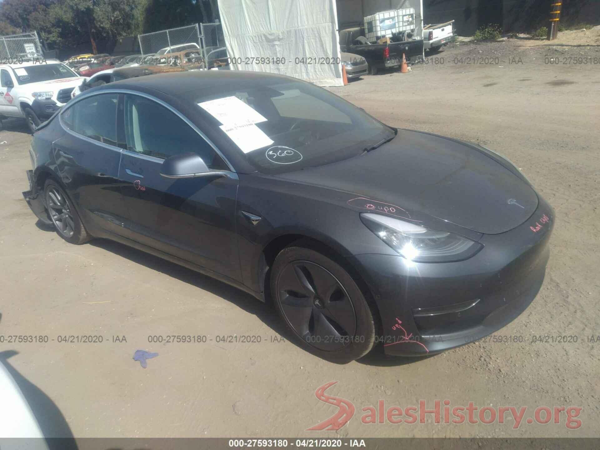 5YJ3E1EA6JF157816 2018 TESLA MODEL 3