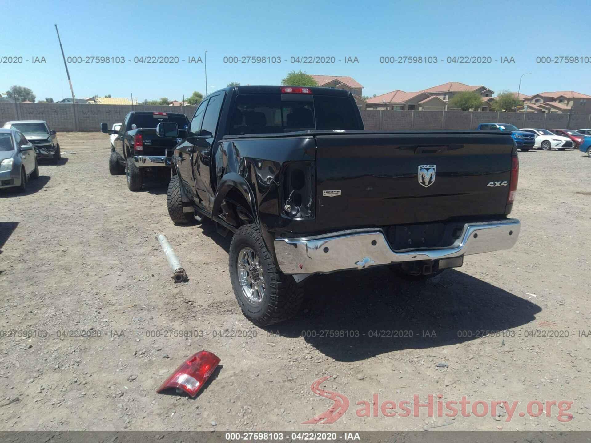 3D73Y3CL7AG104985 2010 DODGE RAM 3500