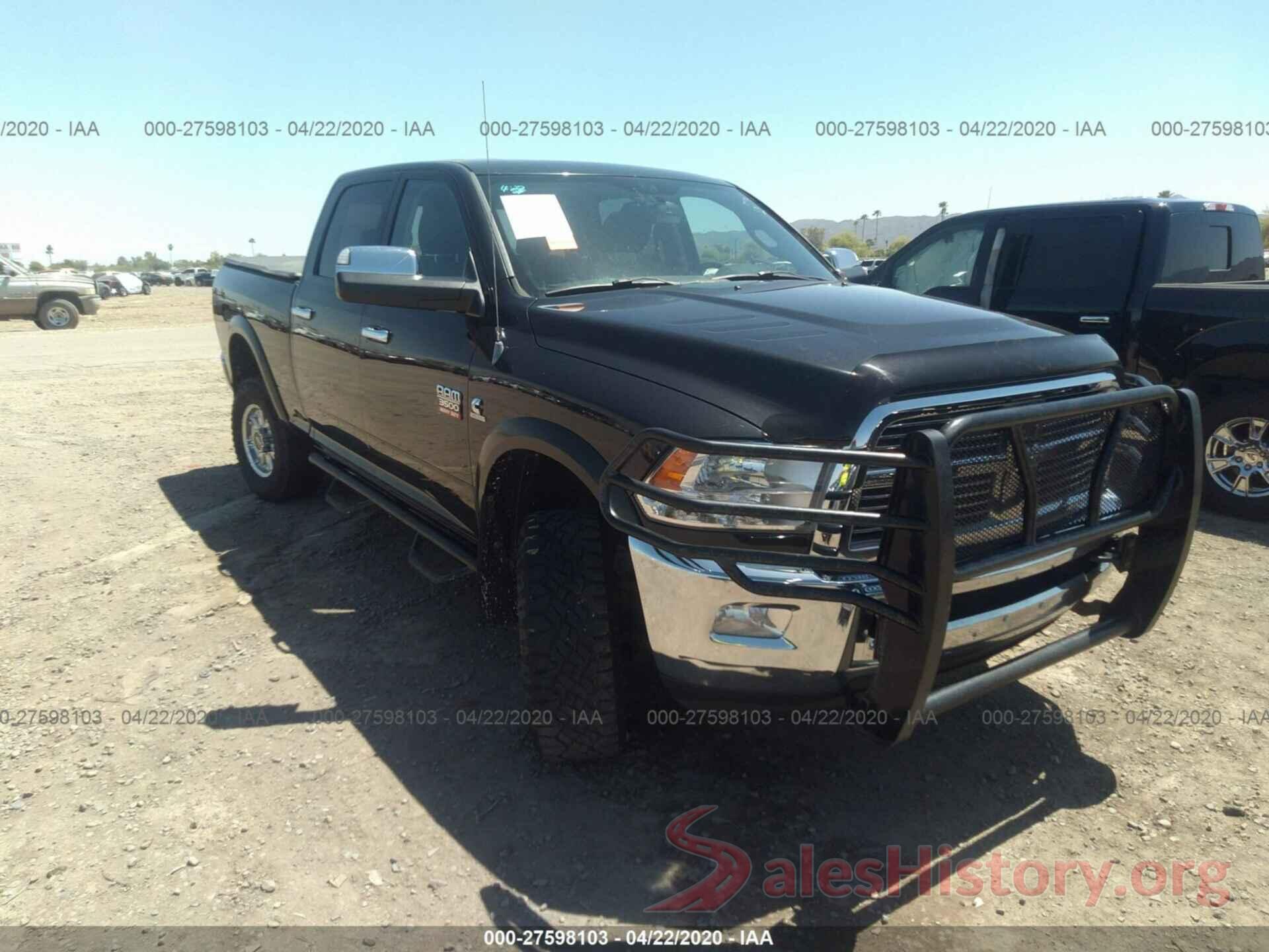 3D73Y3CL7AG104985 2010 DODGE RAM 3500