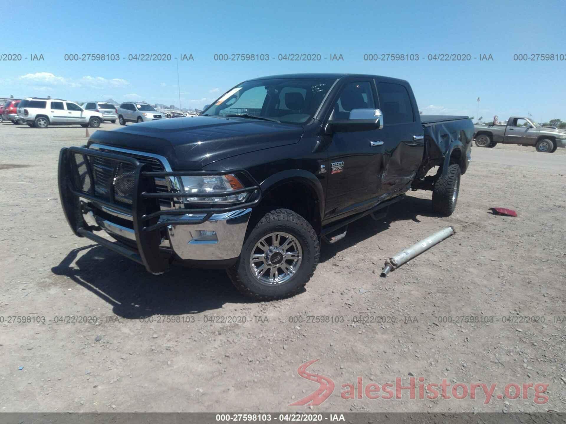 3D73Y3CL7AG104985 2010 DODGE RAM 3500