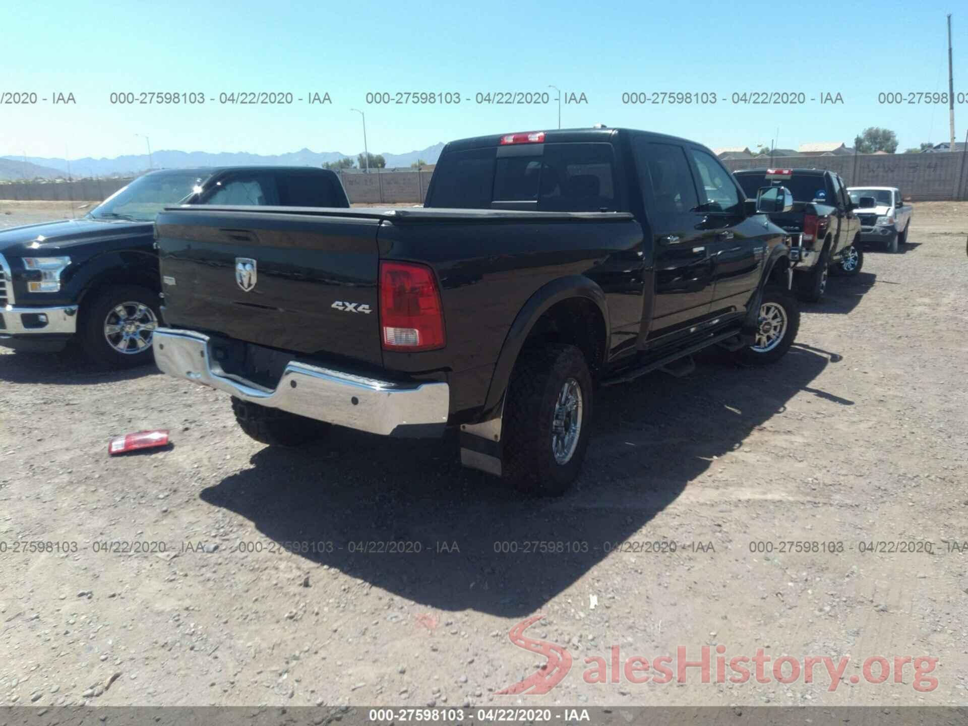 3D73Y3CL7AG104985 2010 DODGE RAM 3500