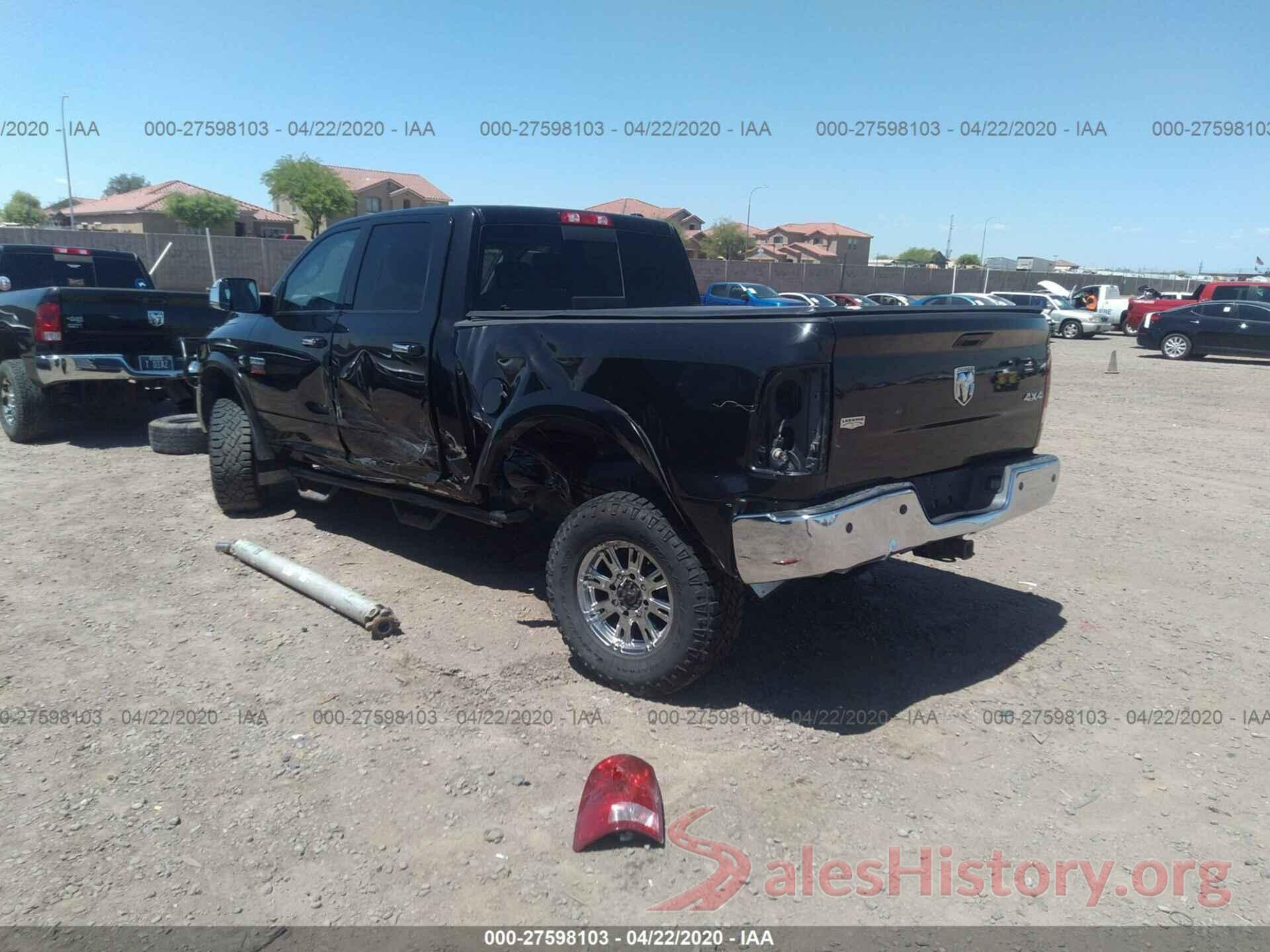 3D73Y3CL7AG104985 2010 DODGE RAM 3500