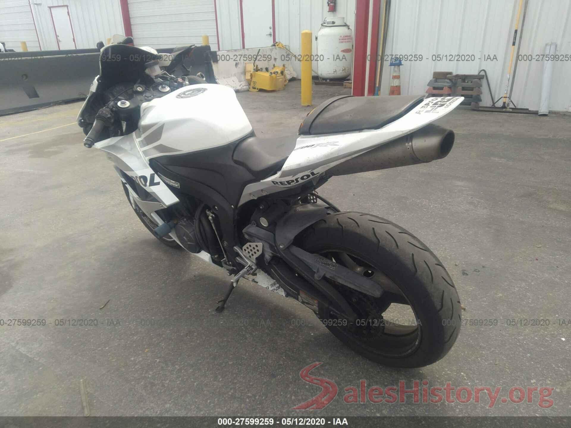 JH2PC40068M101651 2008 HONDA CBR600