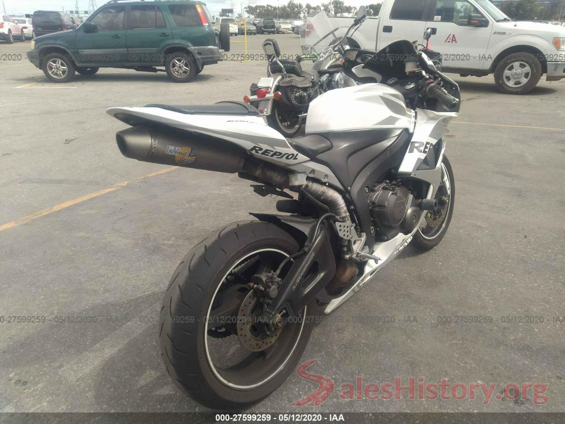 JH2PC40068M101651 2008 HONDA CBR600