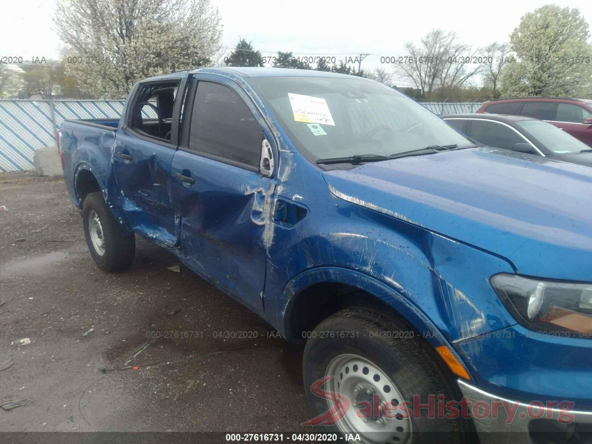 1FTER4EH0KLA58581 2019 FORD RANGER