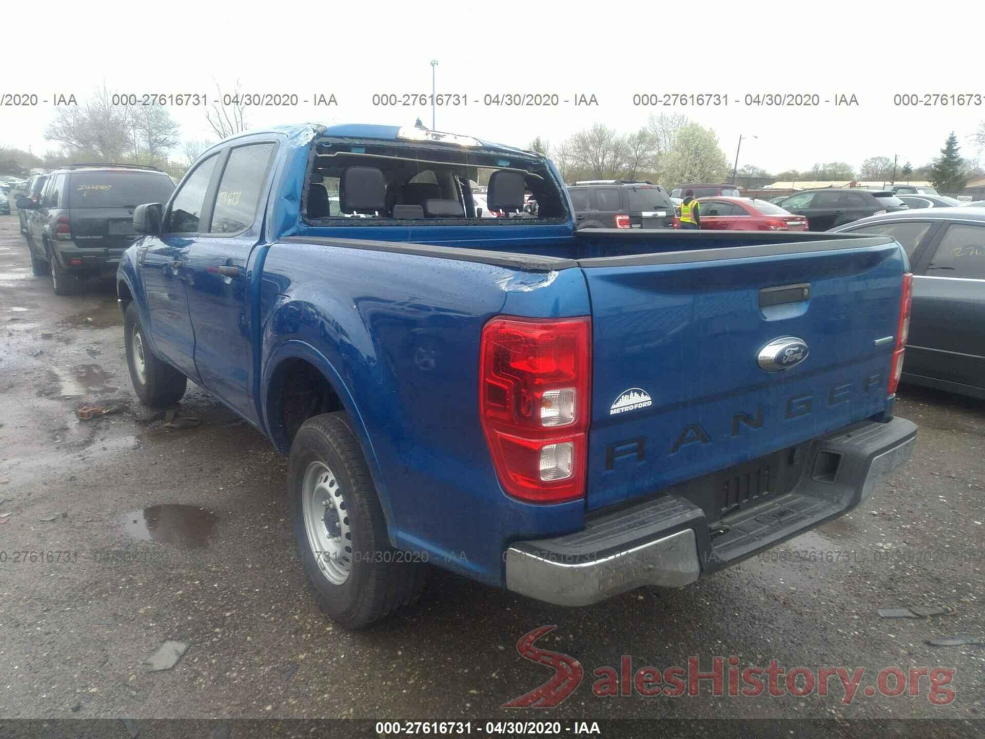 1FTER4EH0KLA58581 2019 FORD RANGER