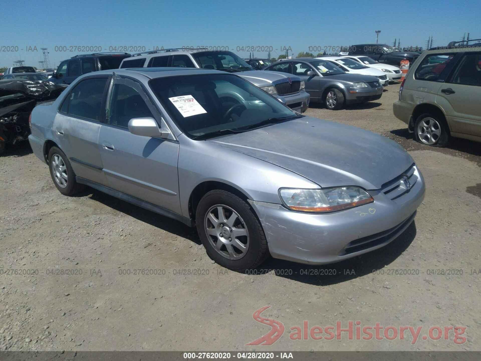 5TDKZRFH5JS546310 2002 HONDA ACCORD