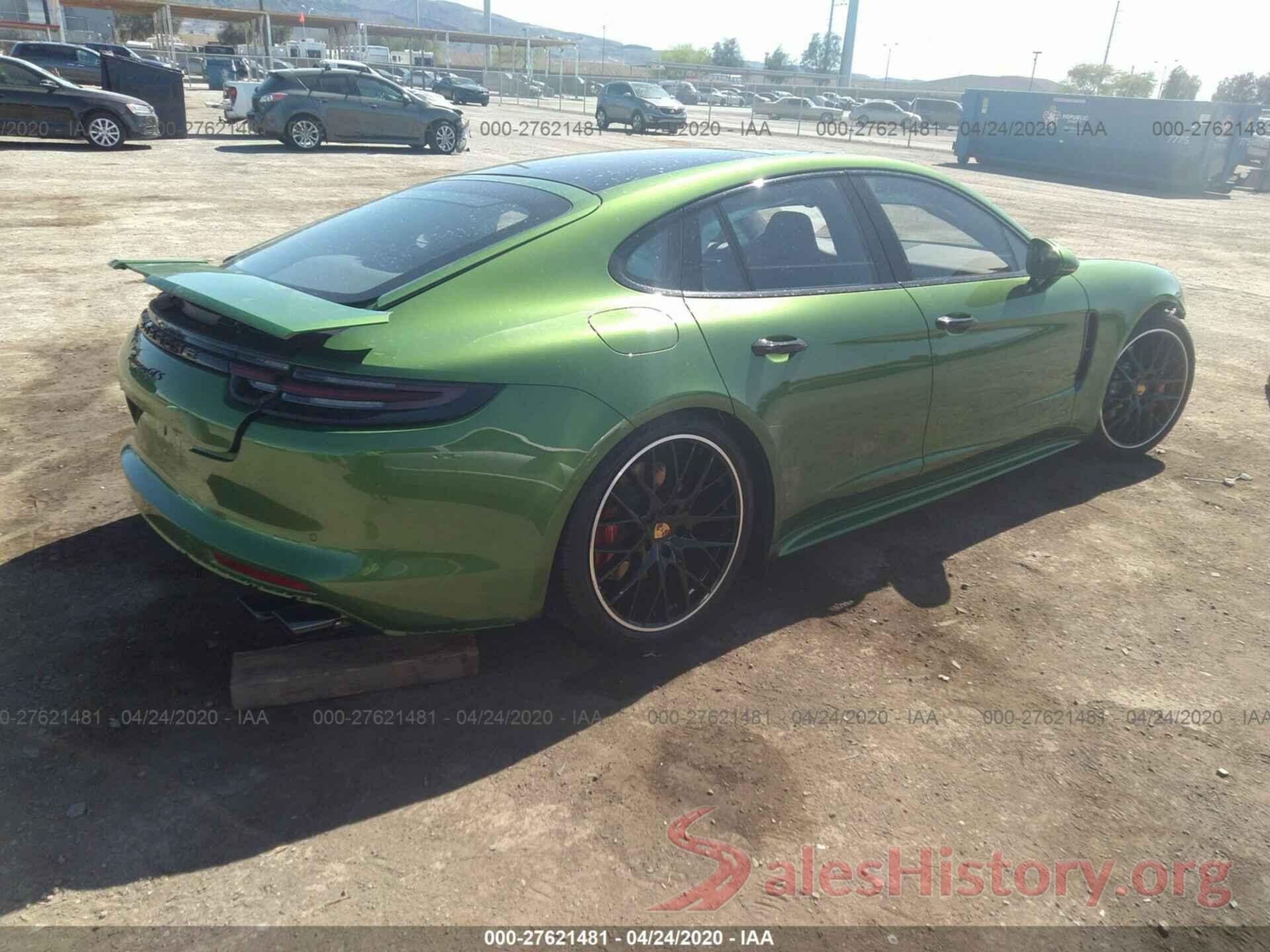 WP0AG2A74LL146363 2020 PORSCHE PANAMERA