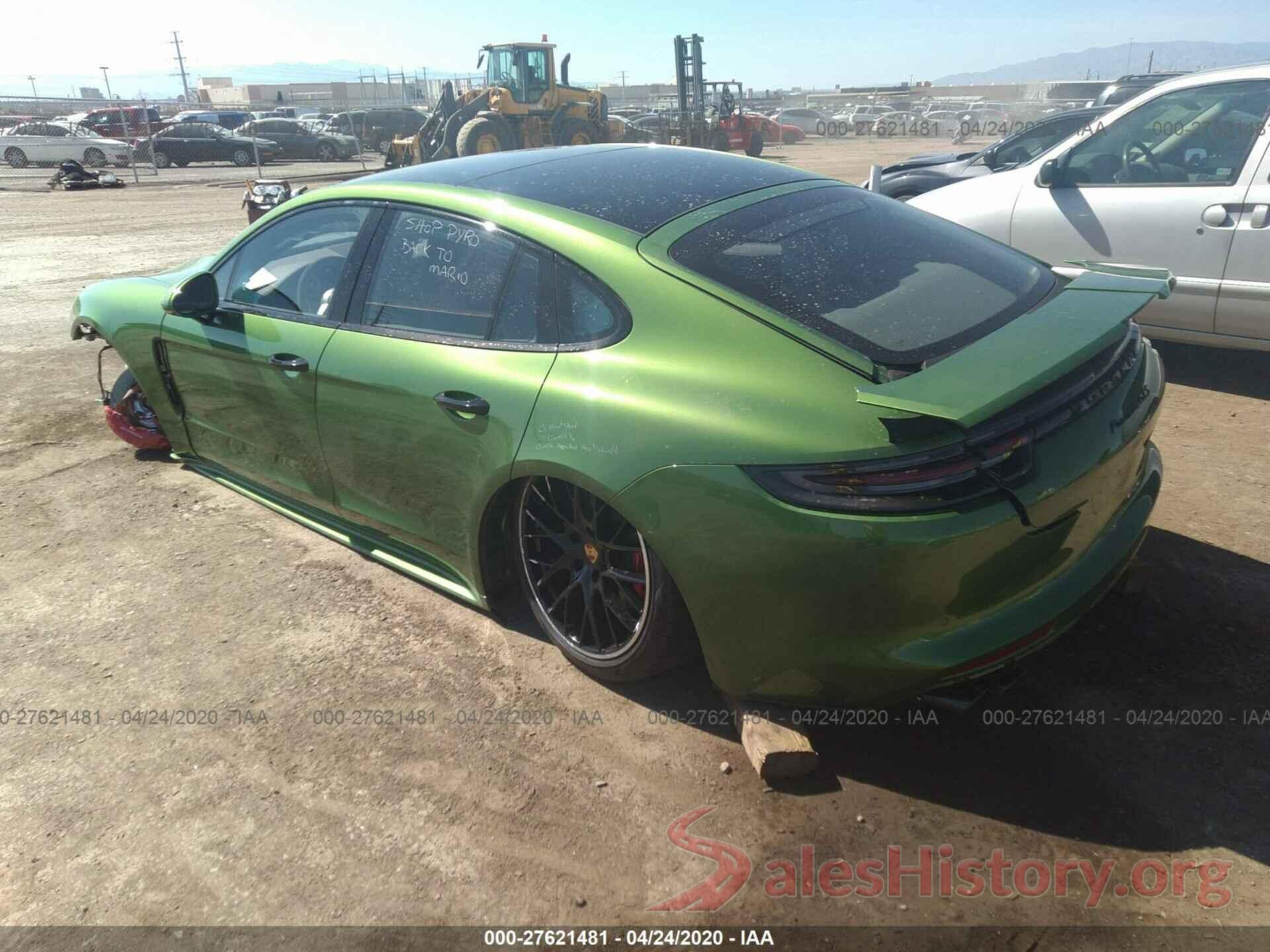 WP0AG2A74LL146363 2020 PORSCHE PANAMERA