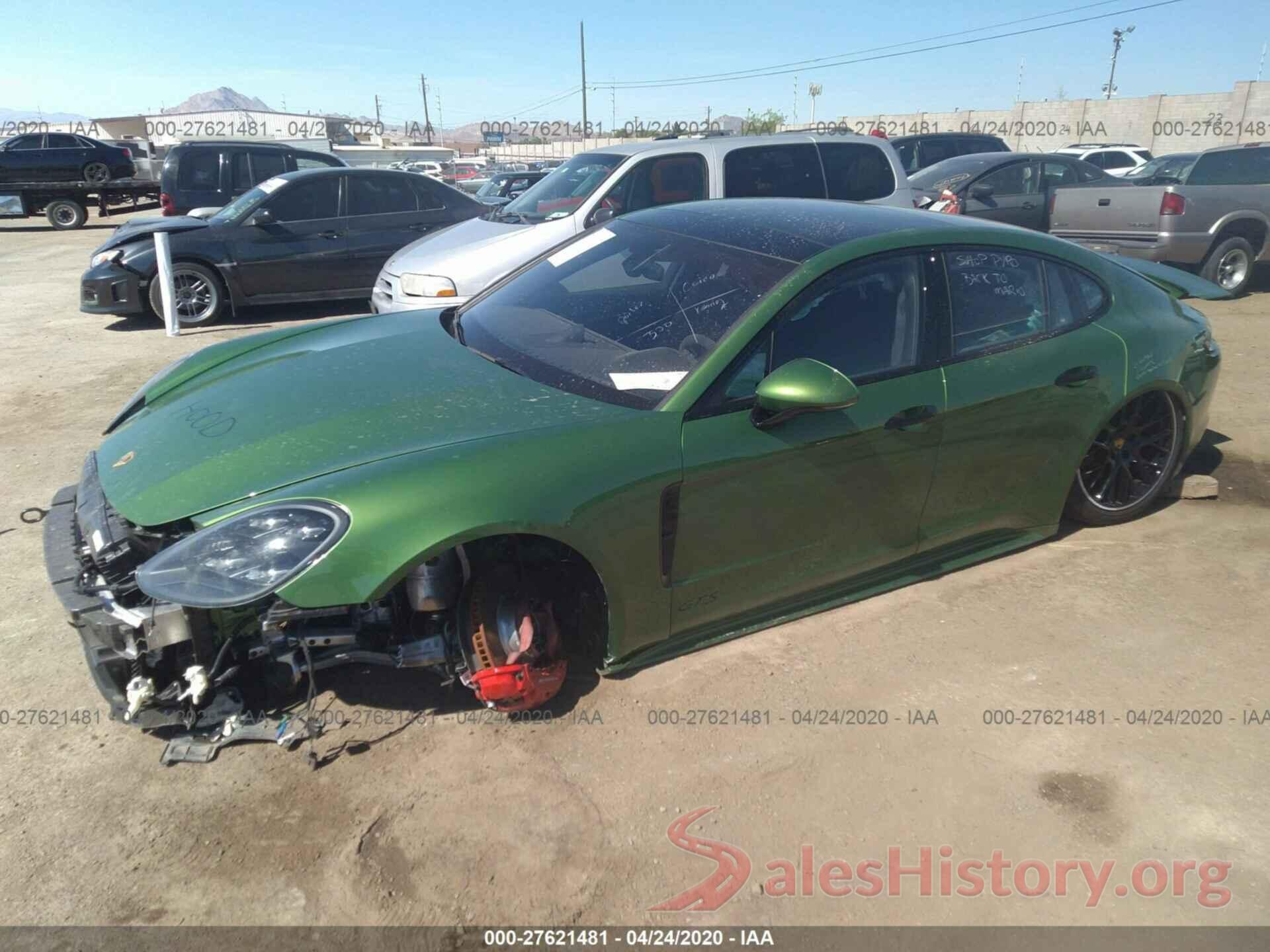 WP0AG2A74LL146363 2020 PORSCHE PANAMERA