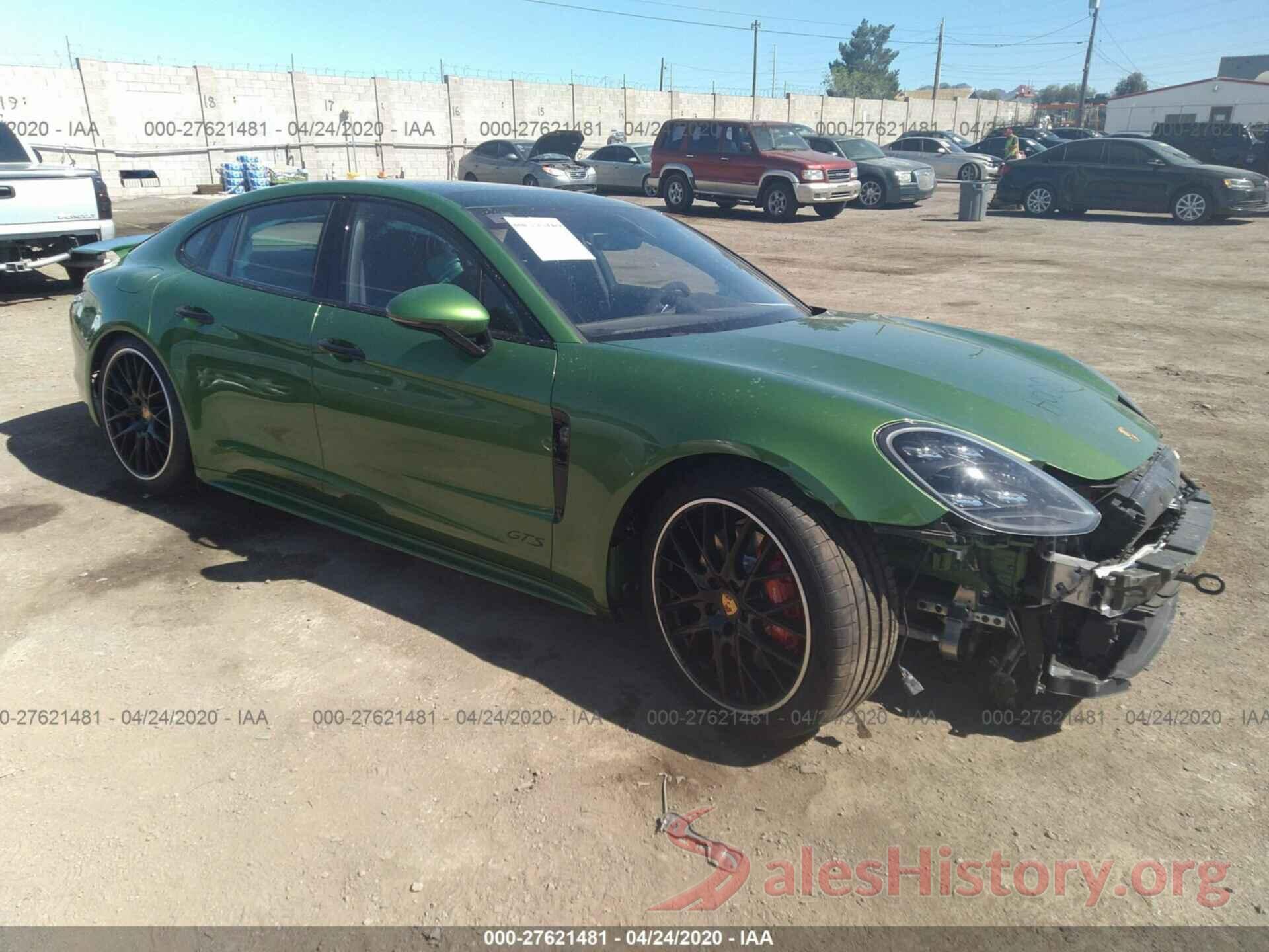 WP0AG2A74LL146363 2020 PORSCHE PANAMERA