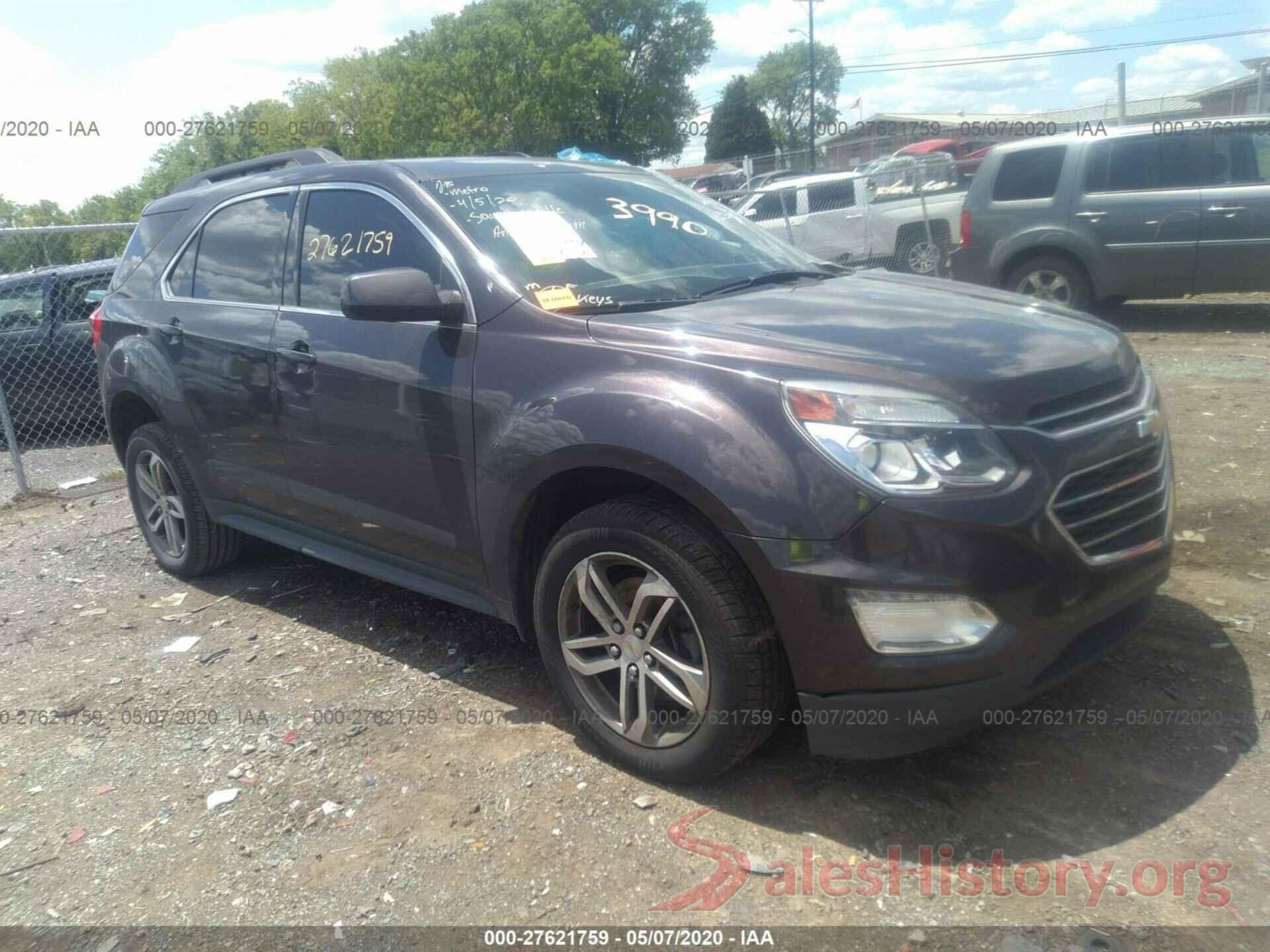 2GNALCEK4G6243990 2016 Chevrolet Equinox