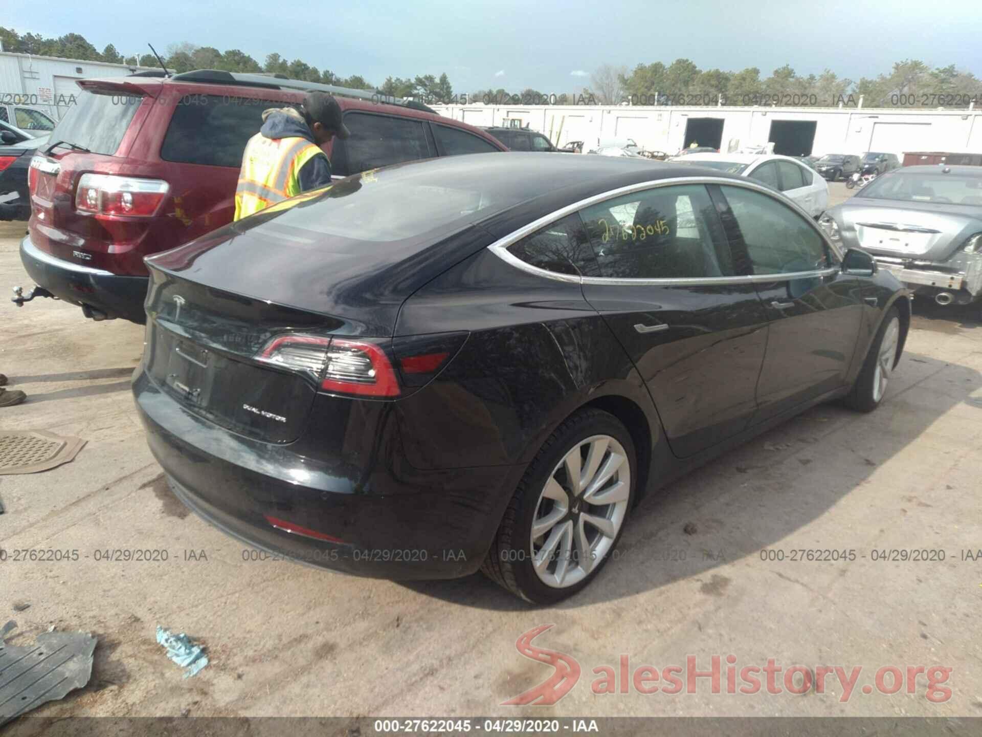 5YJ3E1EB2JF131920 2018 TESLA MODEL 3