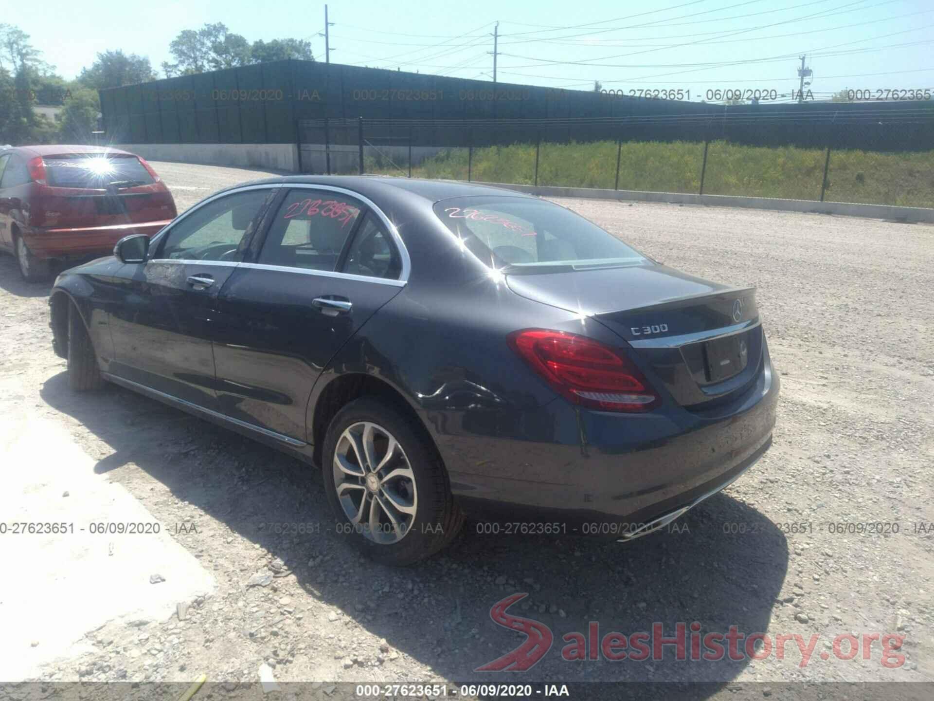 55SWF4KB1GU112461 2015 Mercedes-benz C