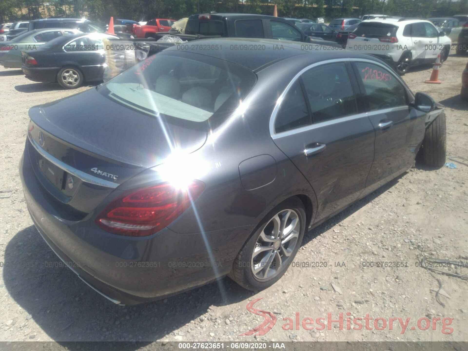 55SWF4KB1GU112461 2015 Mercedes-benz C