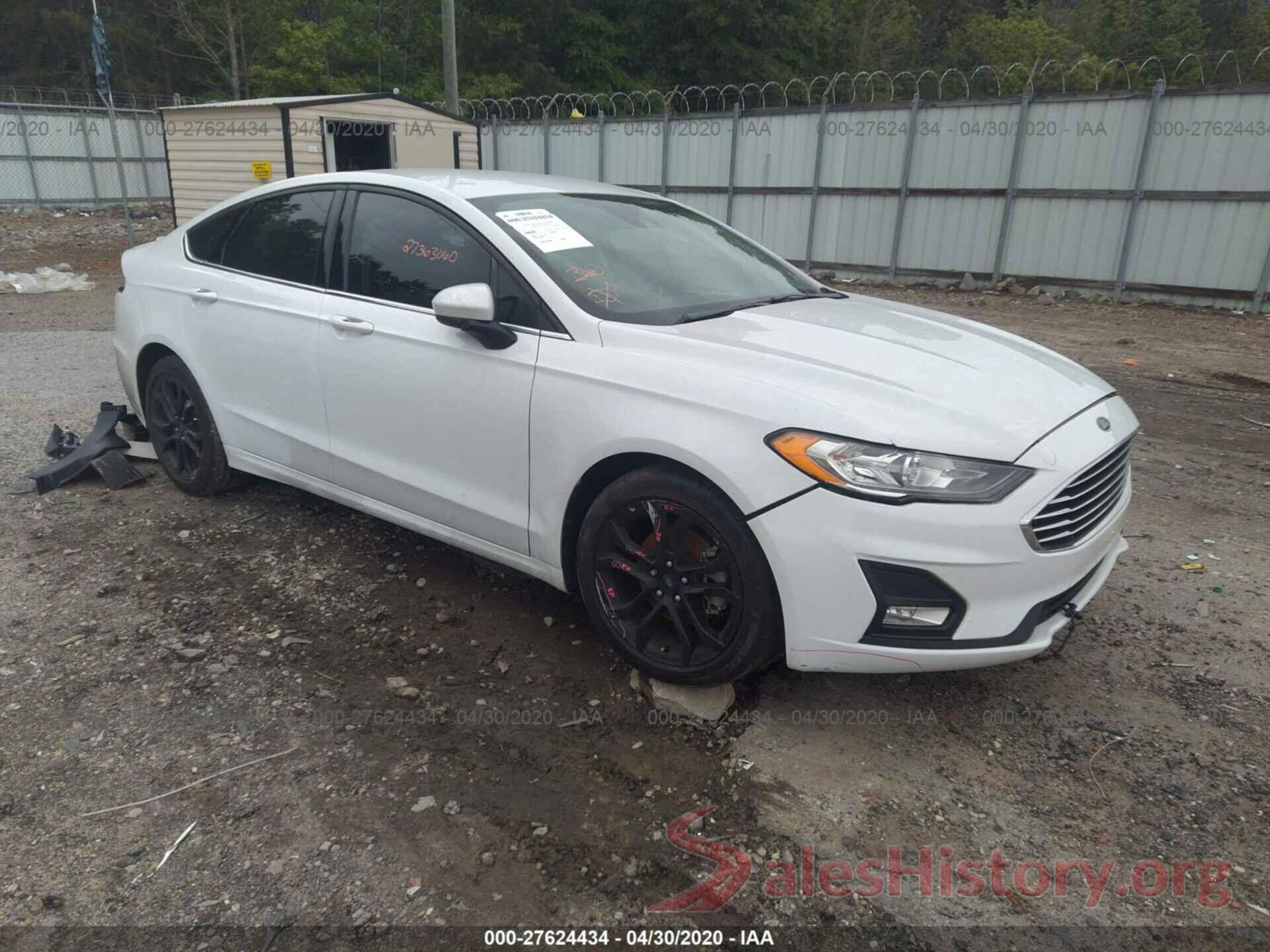 3FA6P0HD1KR146493 2019 FORD FUSION