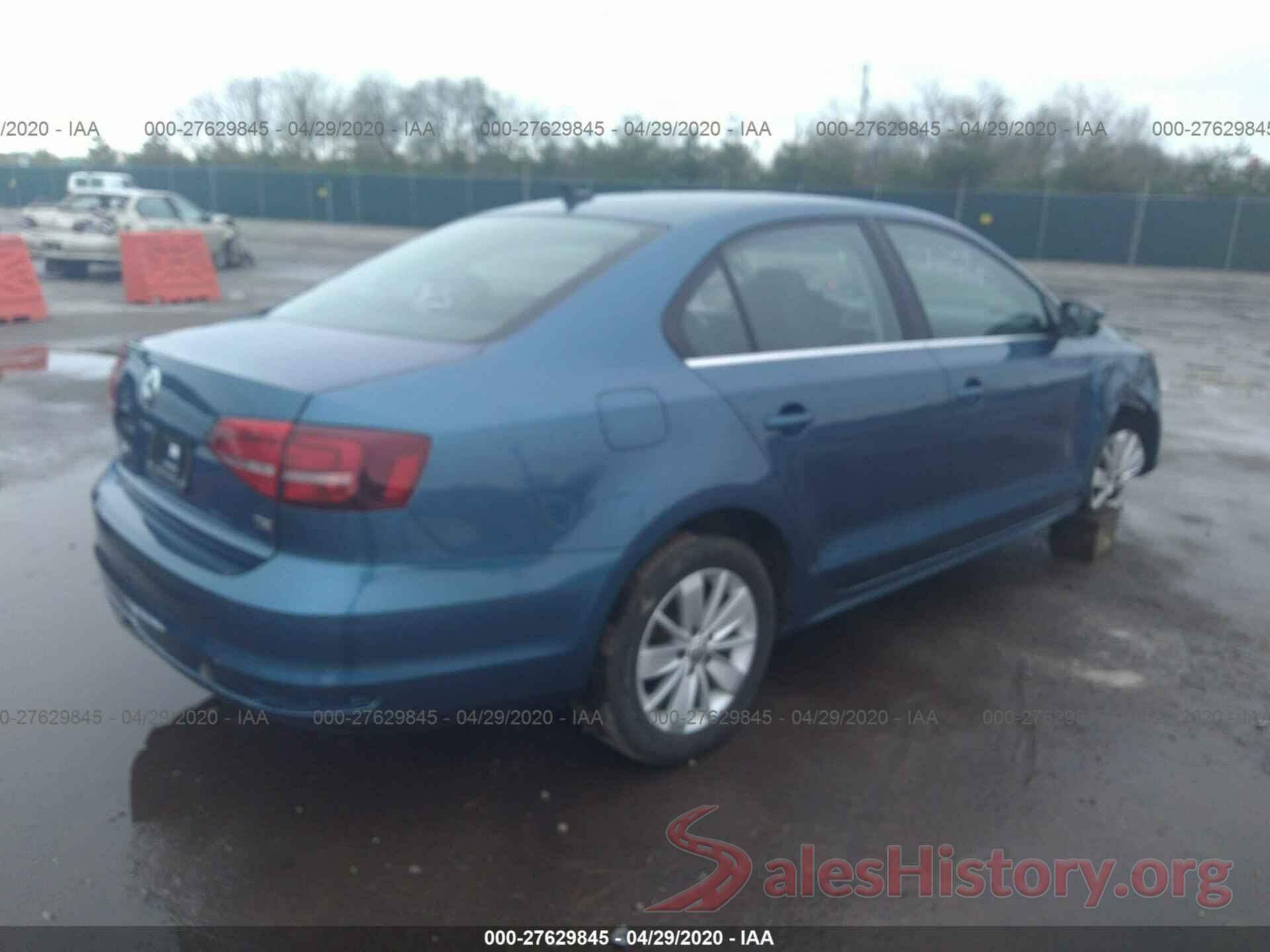 3VWD67AJ6GM406160 2016 Volkswagen Jetta