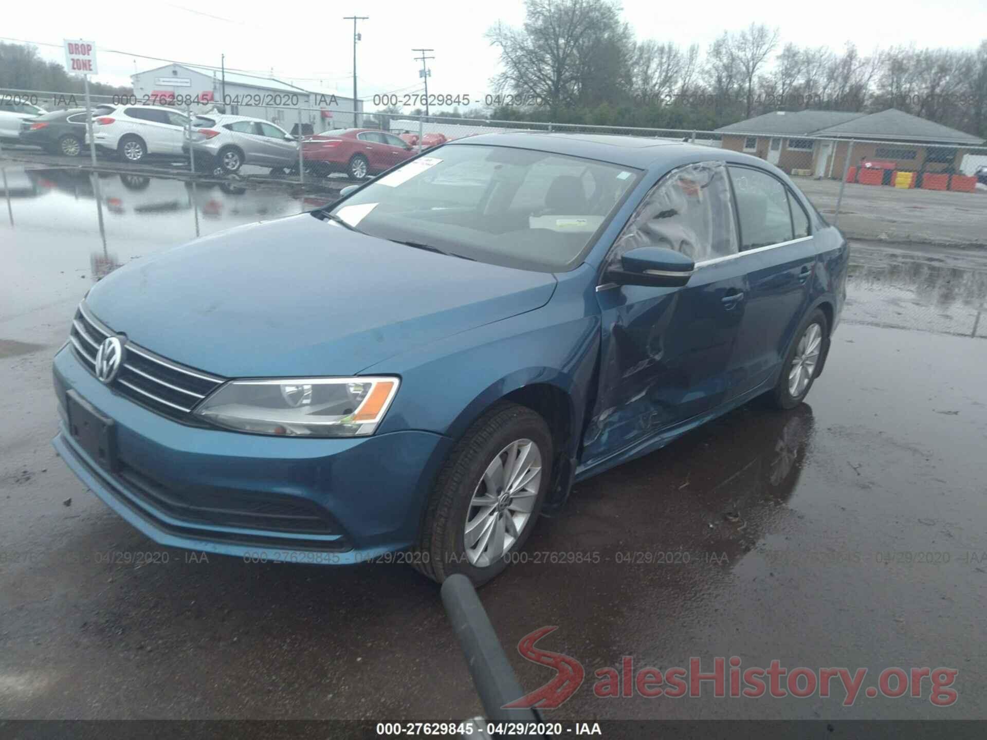 3VWD67AJ6GM406160 2016 Volkswagen Jetta