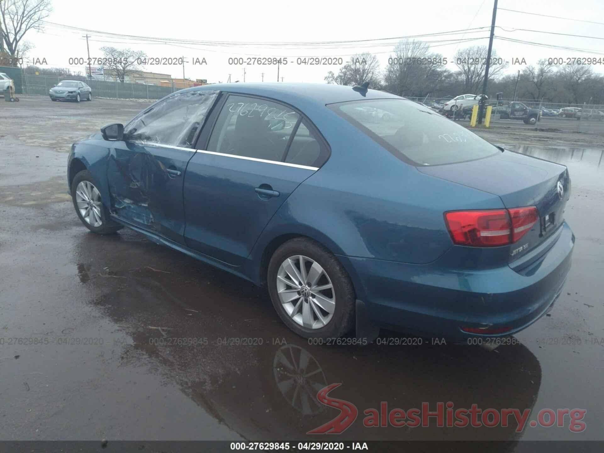 3VWD67AJ6GM406160 2016 Volkswagen Jetta