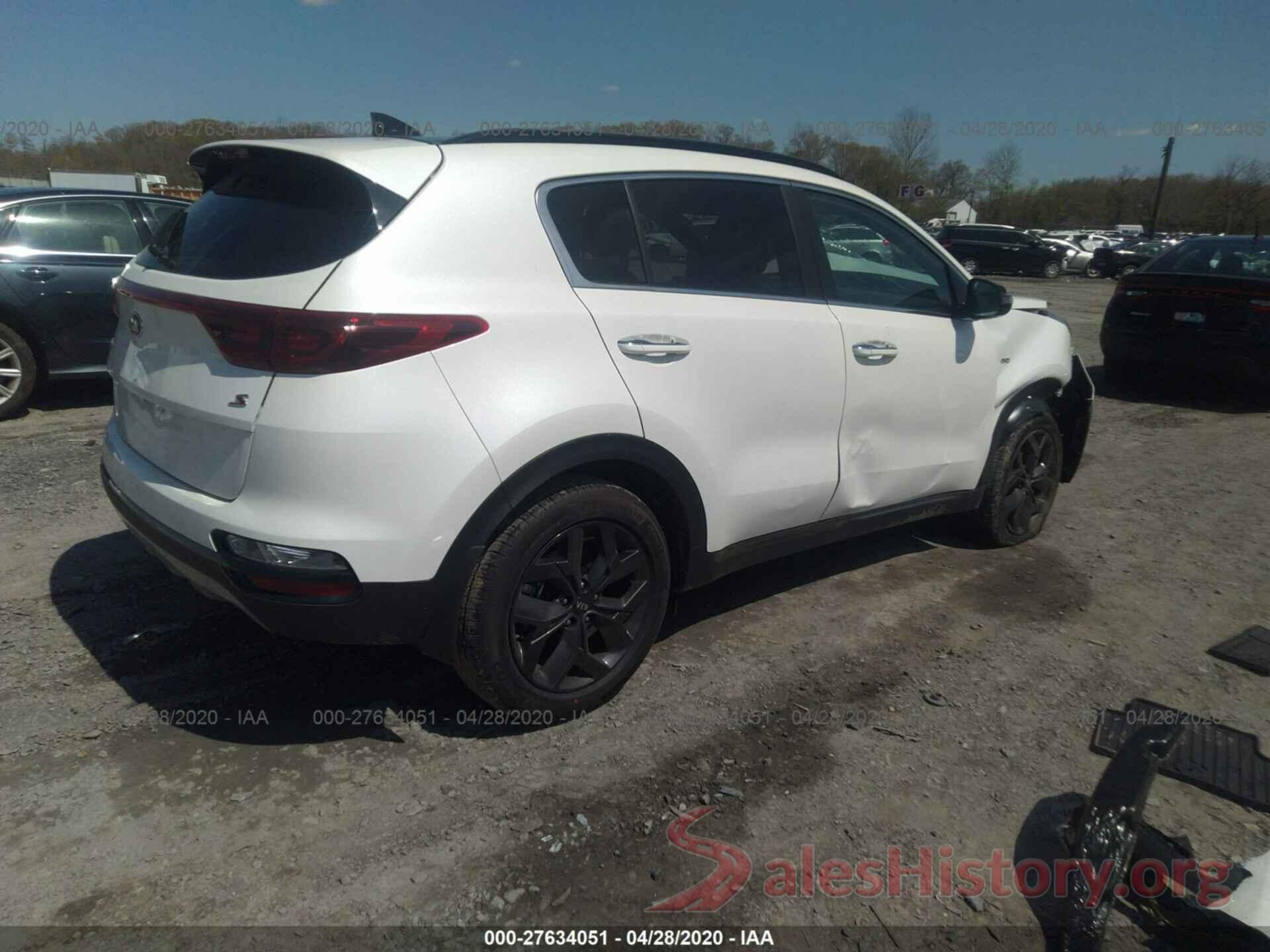 KNDP6CAC2L7759767 2020 KIA SPORTAGE