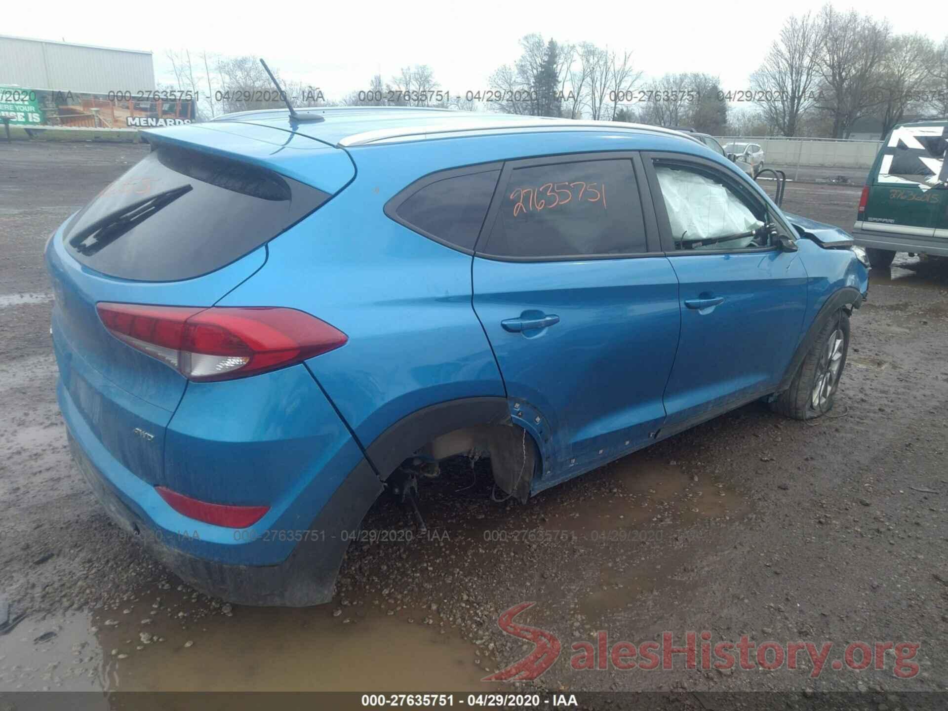 KM8J3CA47GU138213 2016 Hyundai Tucson