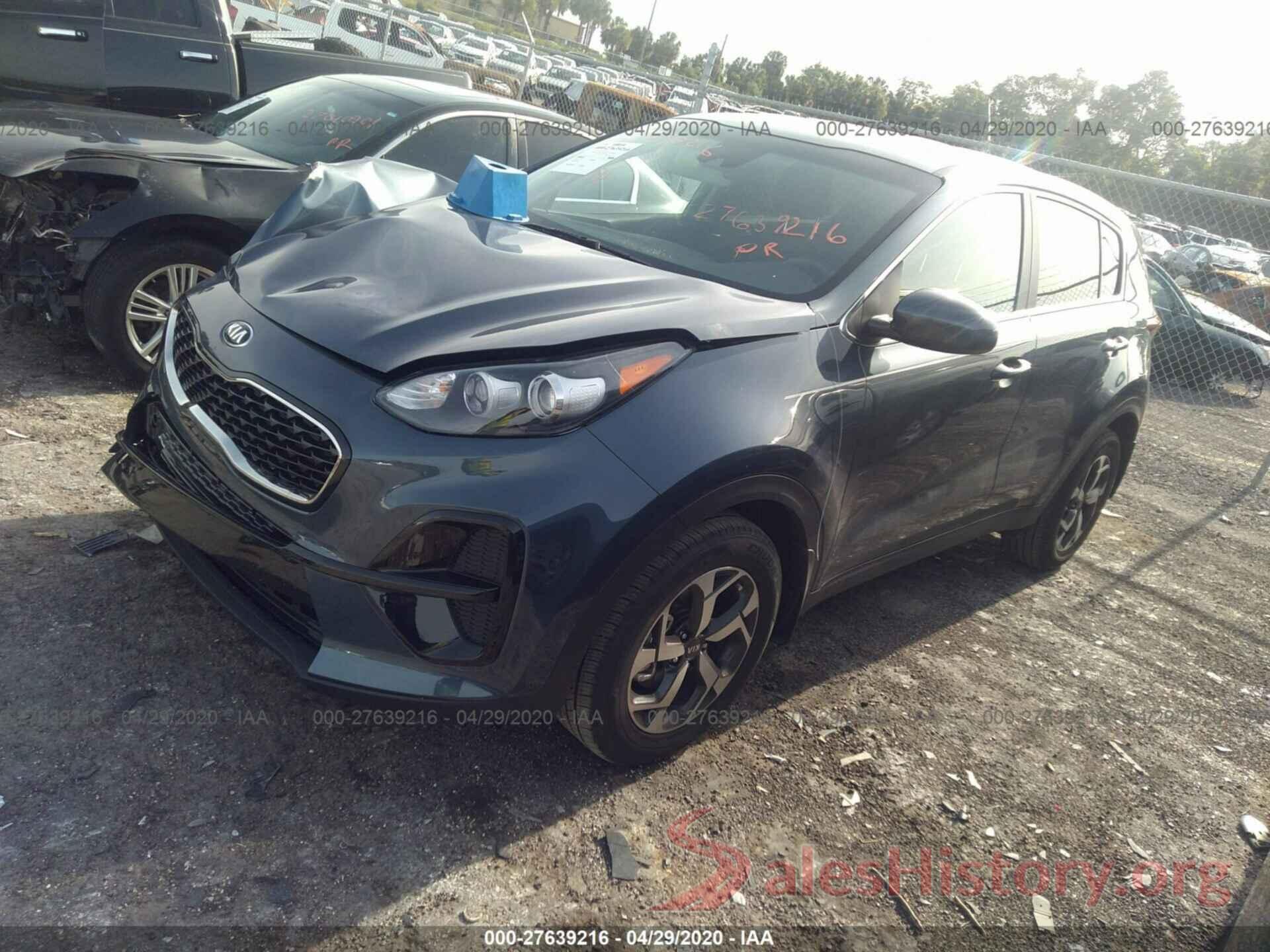 KNDPM3ACXL7796930 2020 KIA SPORTAGE