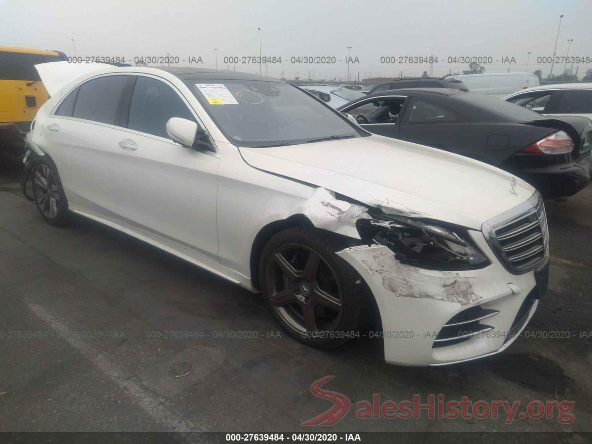 WDDUG6GB5JA361748 2018 MERCEDES-BENZ S