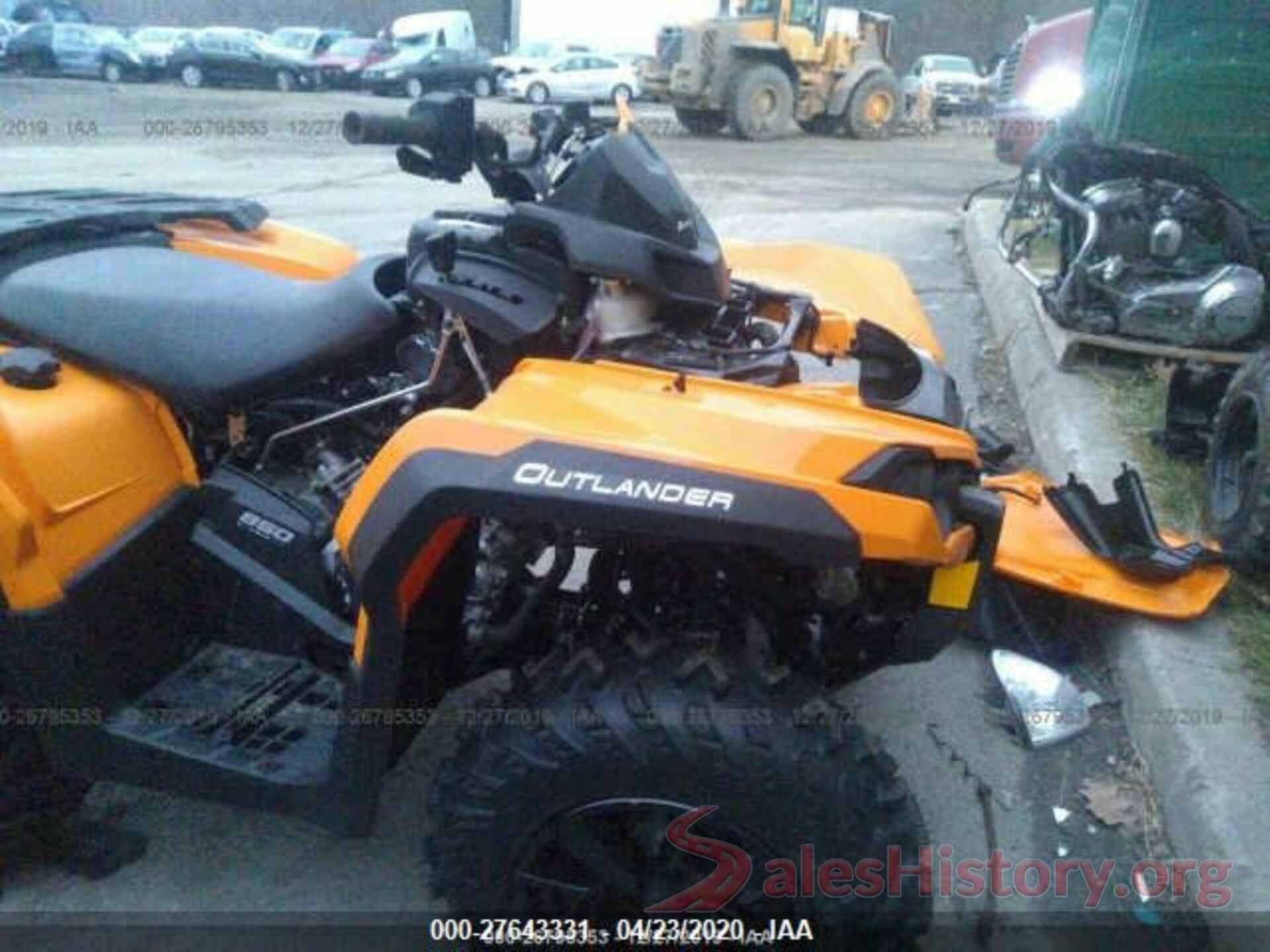 3JBLGAU27LJ000089 2020 CAN-AM OUTLANDER