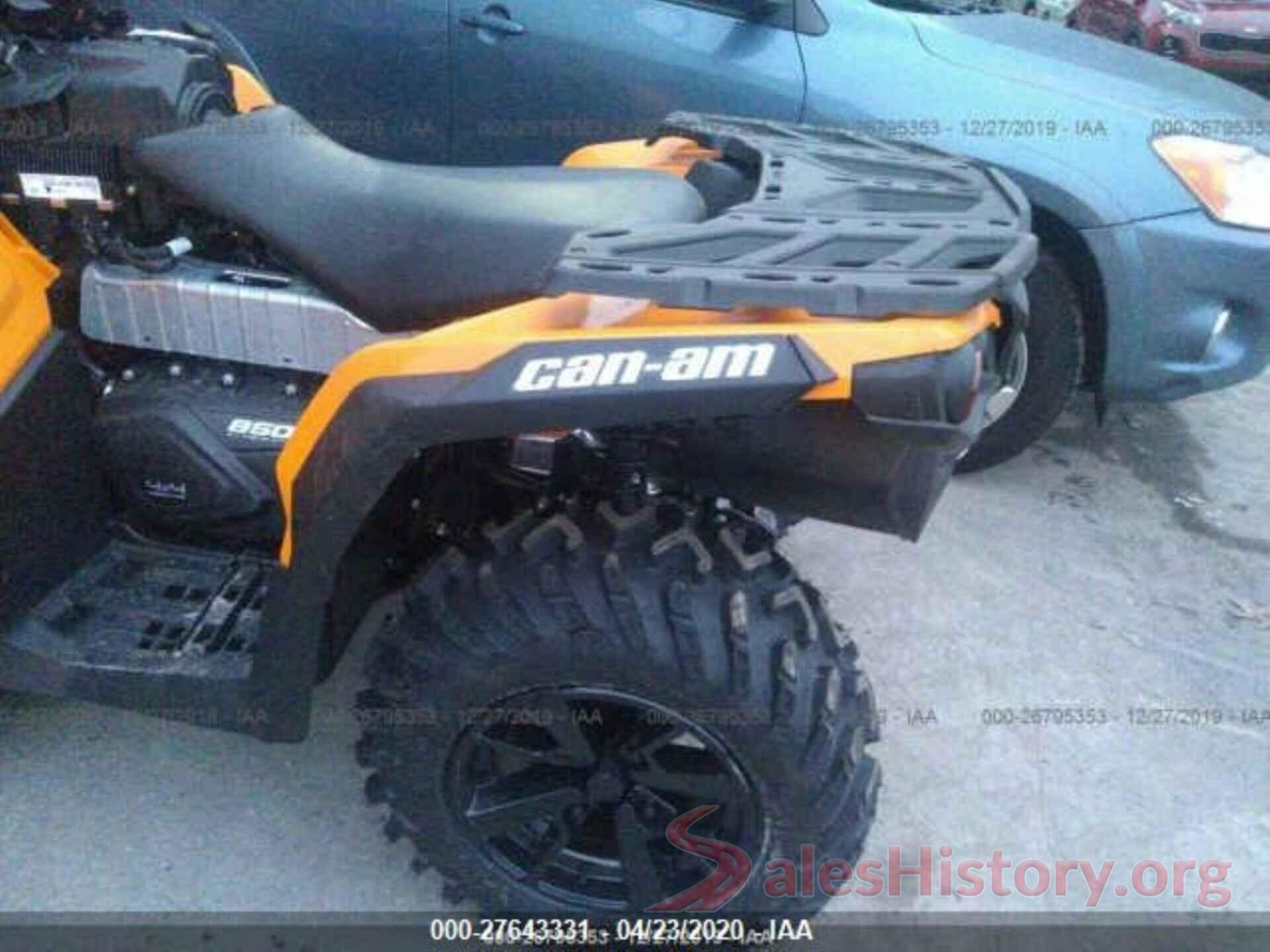 3JBLGAU27LJ000089 2020 CAN-AM OUTLANDER