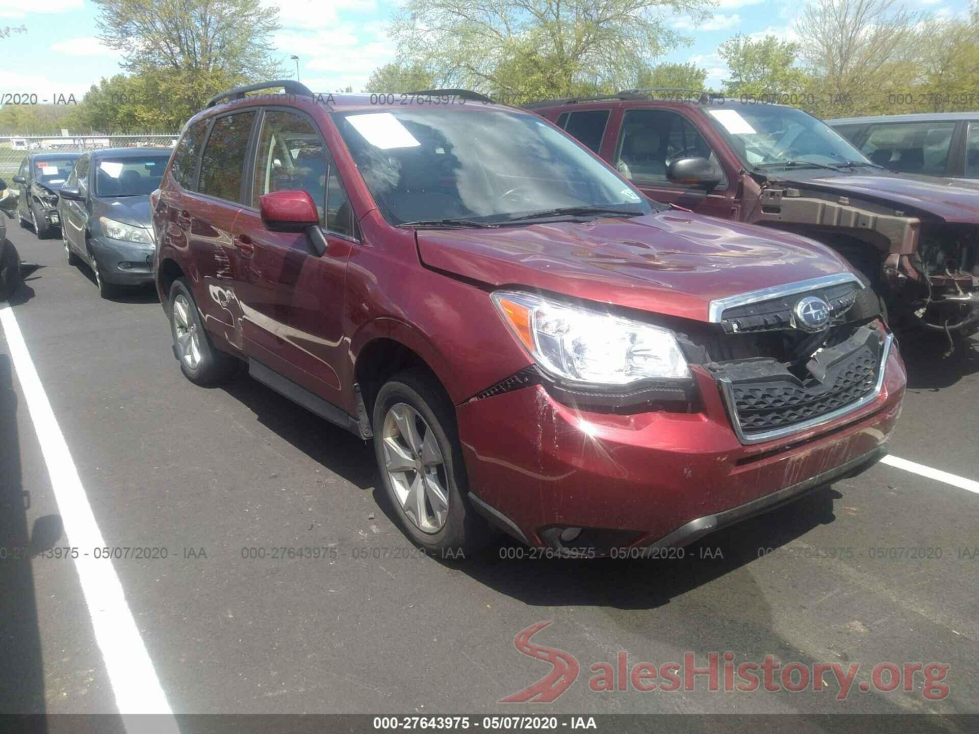 JF2SJAHC8GH562252 2016 SUBARU FORESTER